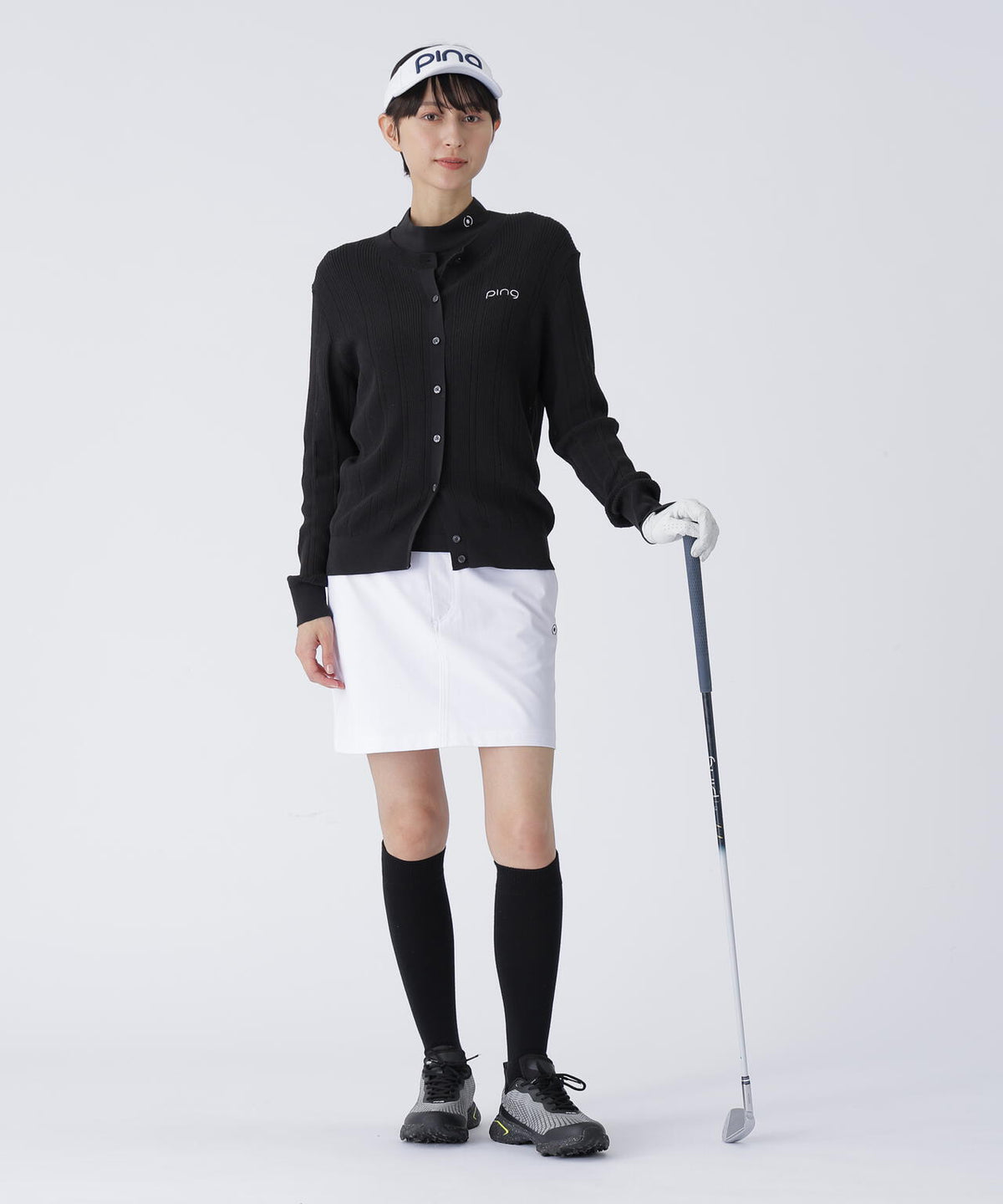 【PING APPAREL】全方向コットンストレッチツイル台形スカート <LADIES> (LADIES)