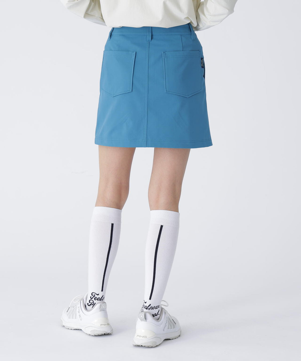 【PING APPAREL】全方向コットンストレッチツイル台形スカート <LADIES> (LADIES)