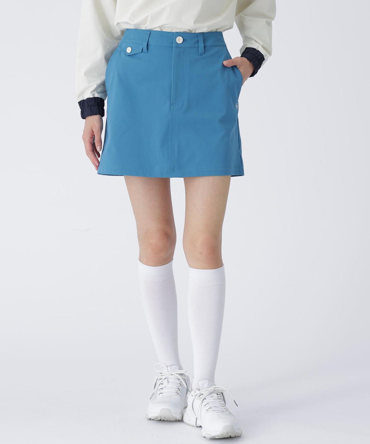 【PING APPAREL】全方向コットンストレッチツイル台形スカート <LADIES> (LADIES)