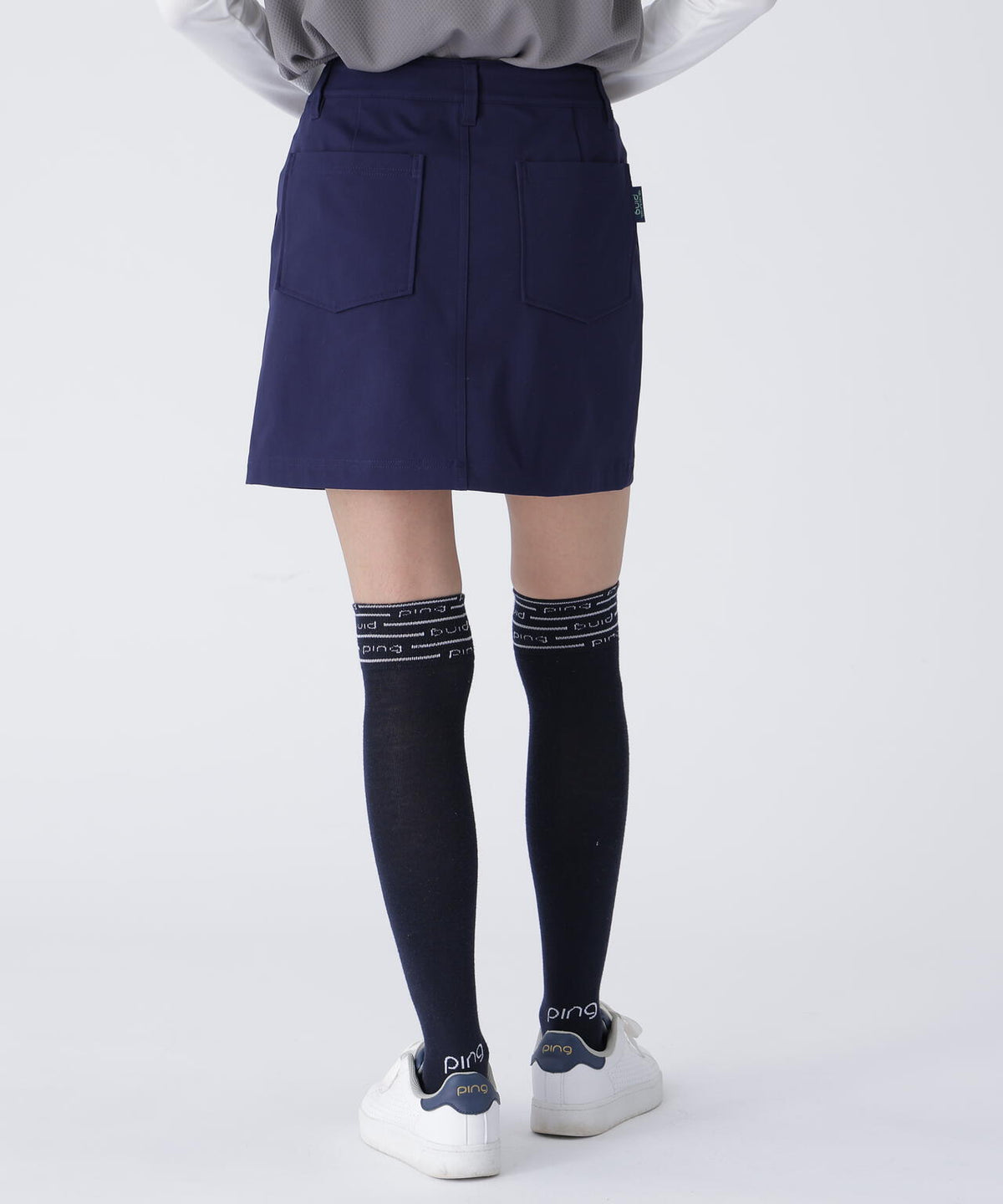 【PING APPAREL】全方向コットンストレッチツイル台形スカート <LADIES> (LADIES)