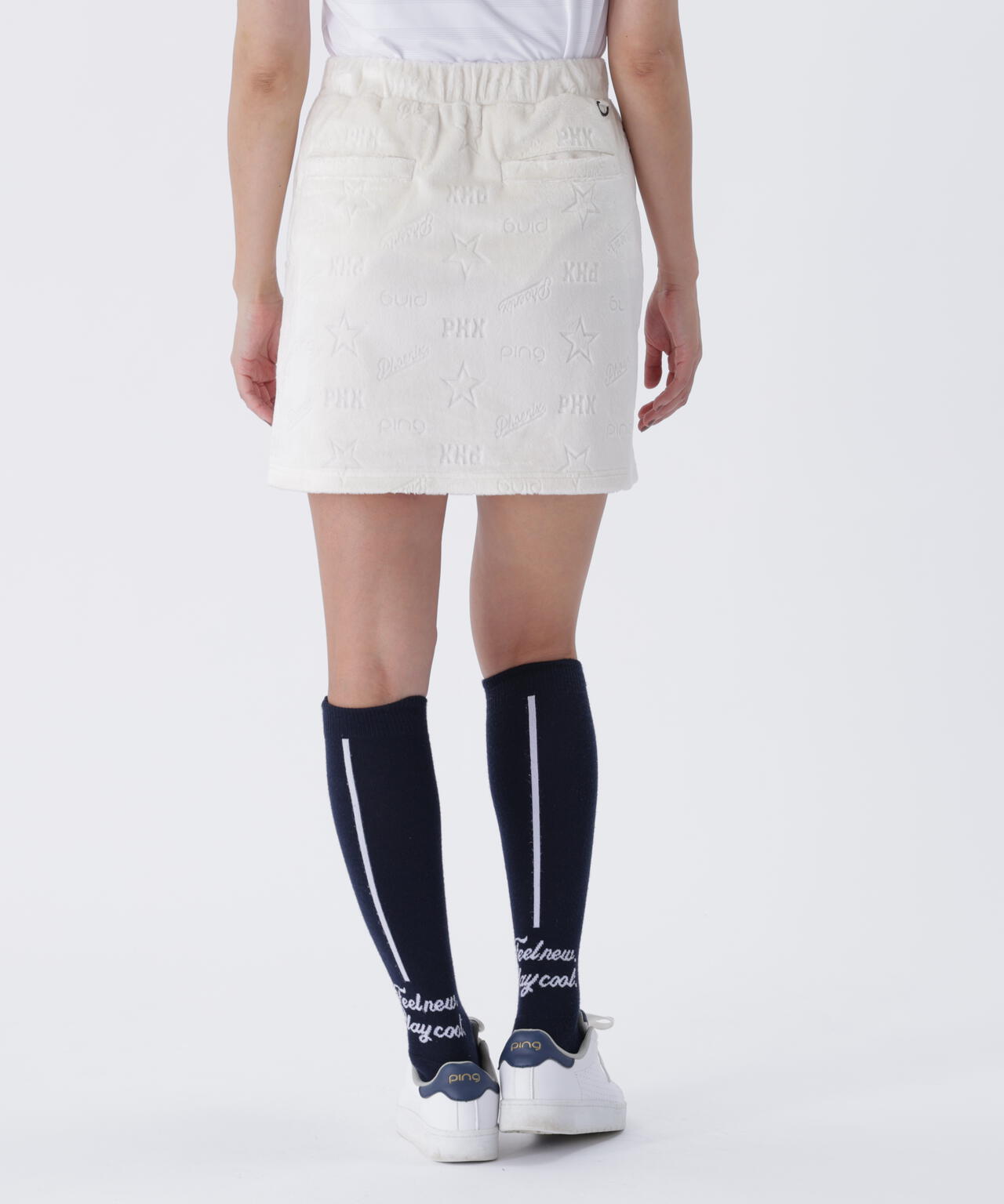 【PING APPAREL】全方向ストレッチ ベロアジャカードスカート <LADIES LINE> (LADIES)