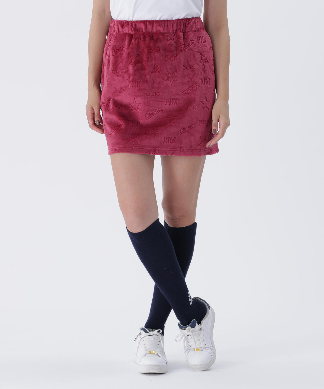 【PING APPAREL】全方向ストレッチ ベロアジャカードスカート <LADIES LINE> (LADIES)