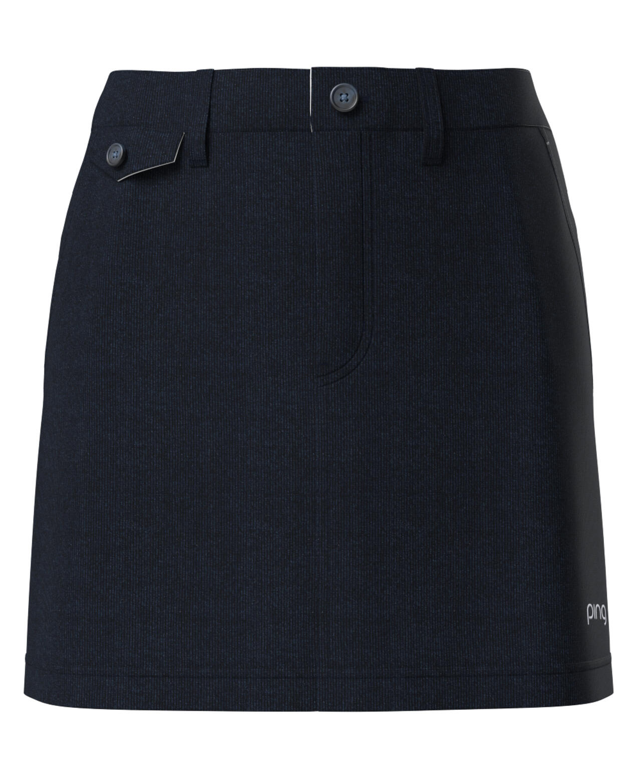 【PING APPAREL】全方向ストレッチ ニットコーデュロイ台形スカート <LADIES LINE> (LADIES)