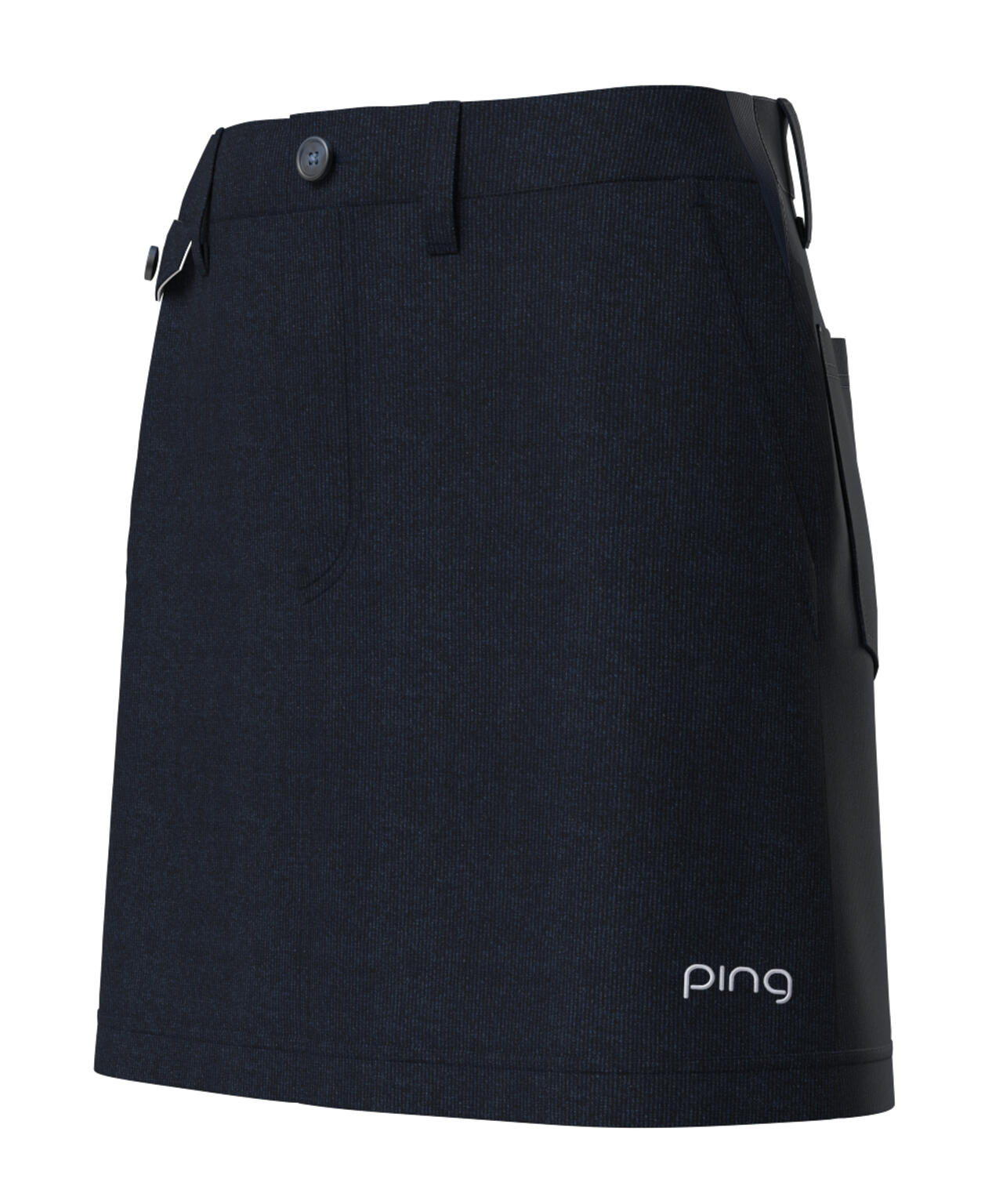 【PING APPAREL】全方向ストレッチ ニットコーデュロイ台形スカート <LADIES LINE> (LADIES)