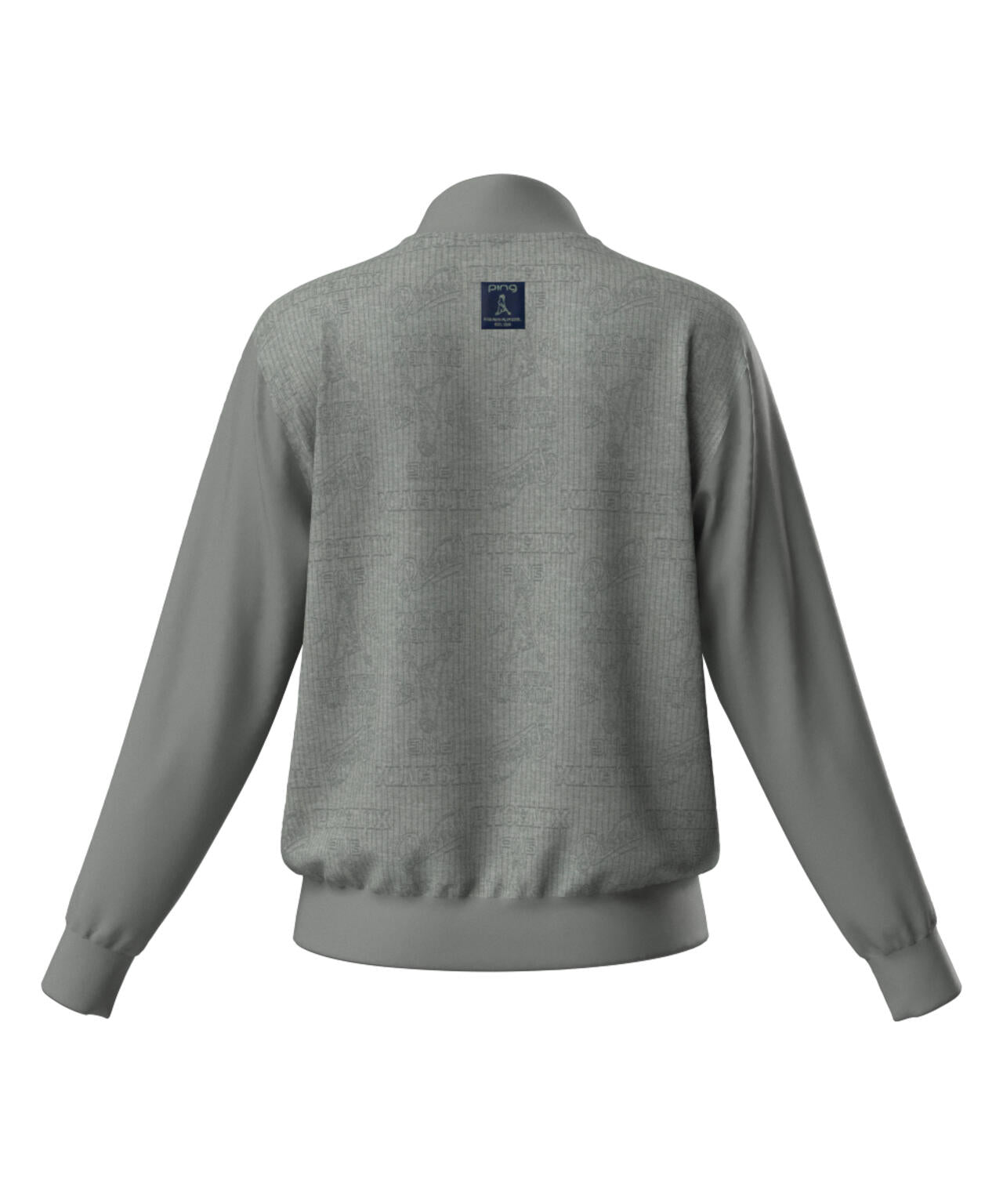 【PING APPAREL】キルトジャガードハーフジップカットソー <LADIES LINE> (LADIES)