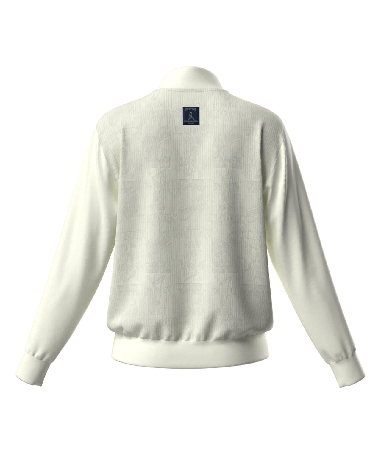 【PING APPAREL】キルトジャガードハーフジップカットソー <LADIES LINE> (LADIES)