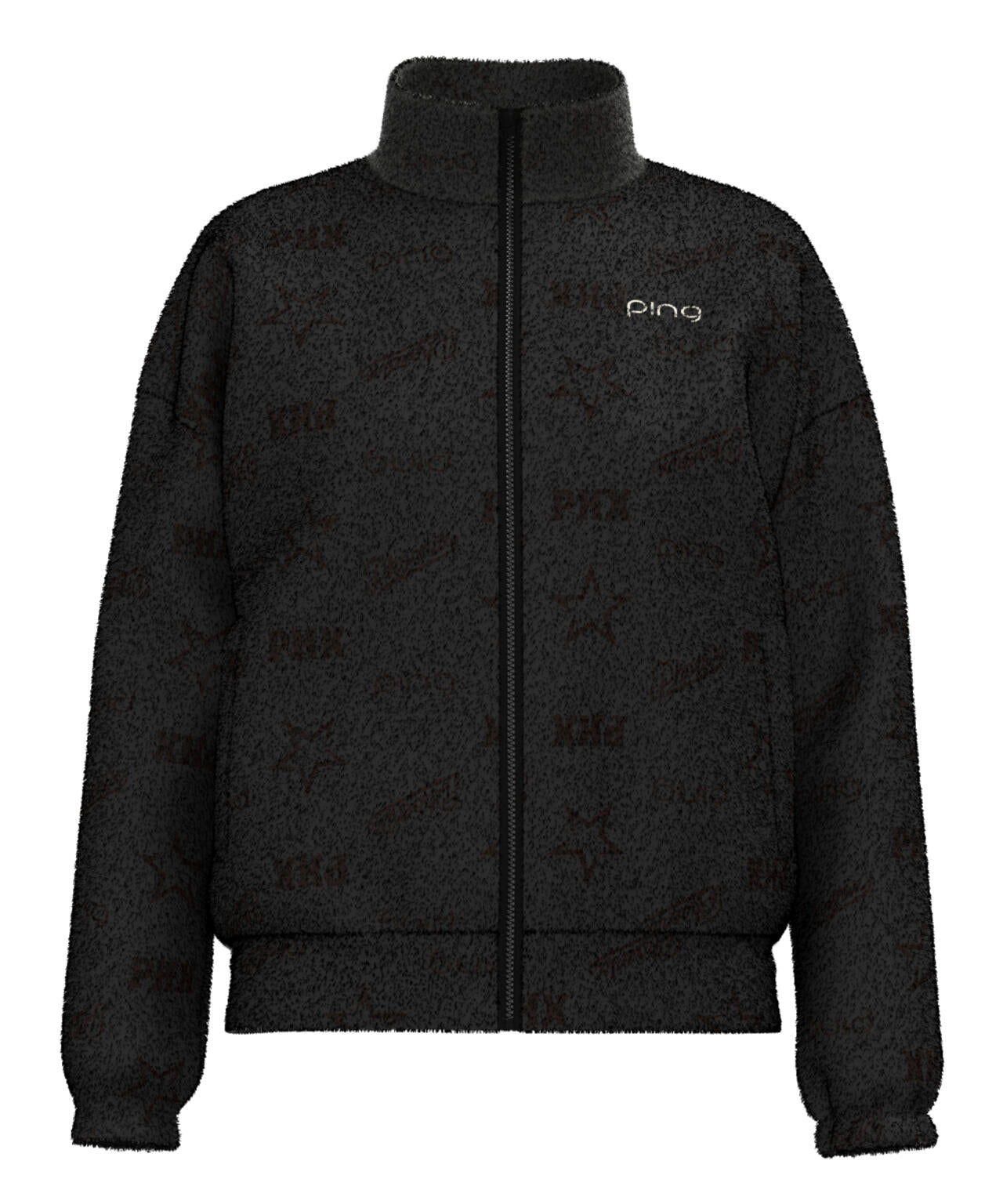 【PING APPAREL】全方向ストレッチ ベロアジャカードブルゾン <LADIES LINE> (LADIES)