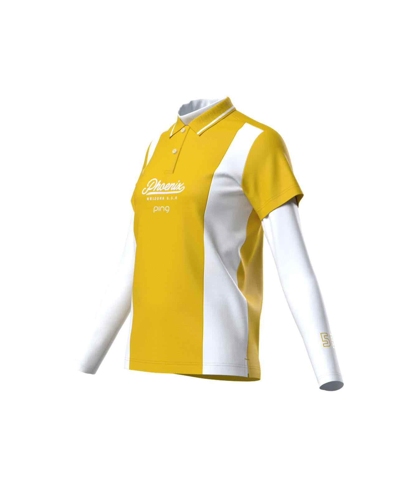 【PING APPAREL】鬼カノコ レイヤードツインセット <LADIES LINE> (LADIES)