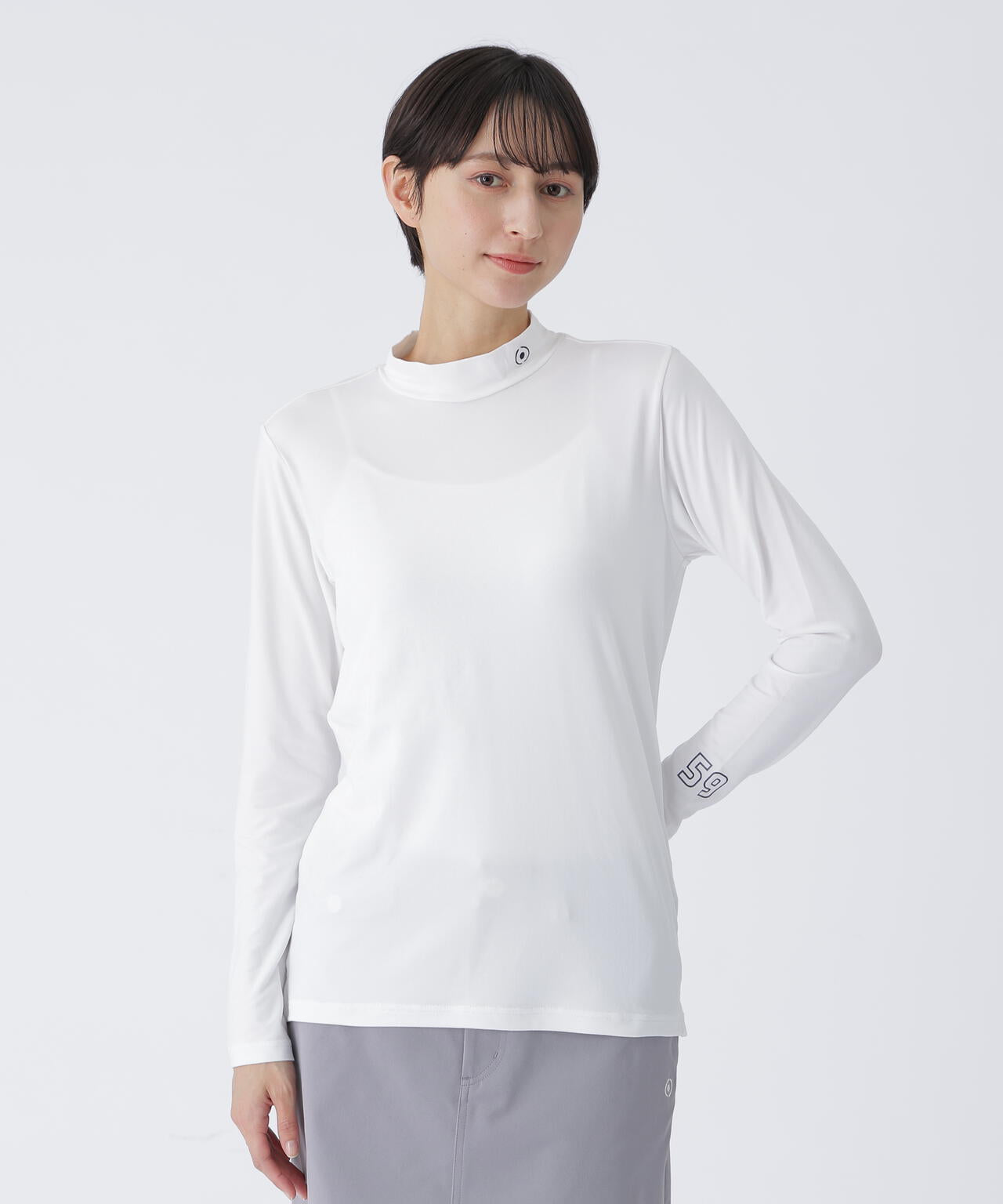 【PING APPAREL】鬼カノコ レイヤードツインセット <LADIES LINE> (LADIES)