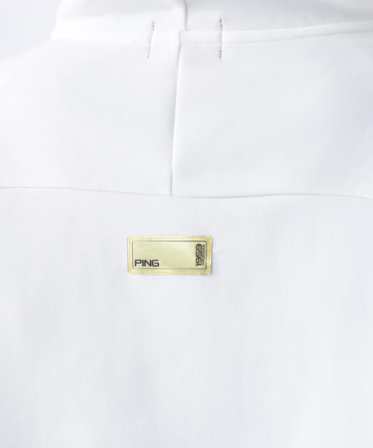 【PING APPAREL】全方向ストレッチRENUキルトダンボールジャージスウェットフーディ <GOLD> (LADIES)