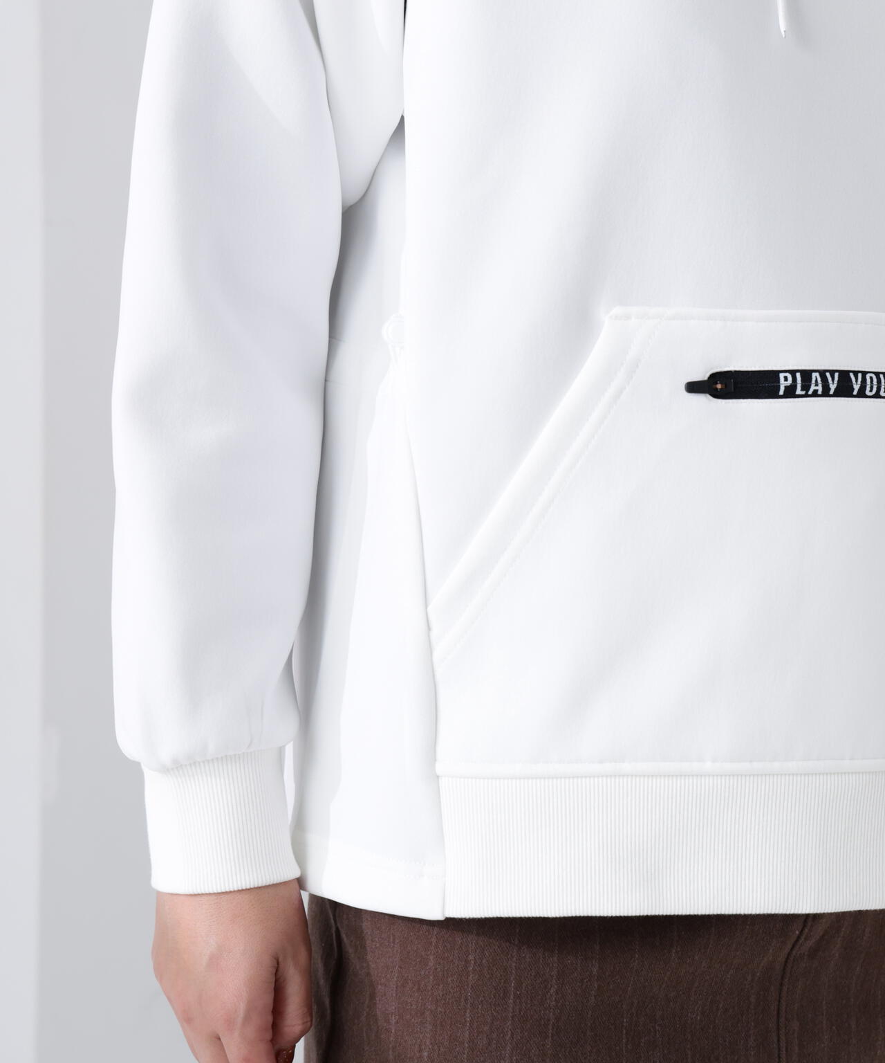 【PING APPAREL】全方向ストレッチRENUキルトダンボールジャージスウェットフーディ <GOLD> (LADIES)