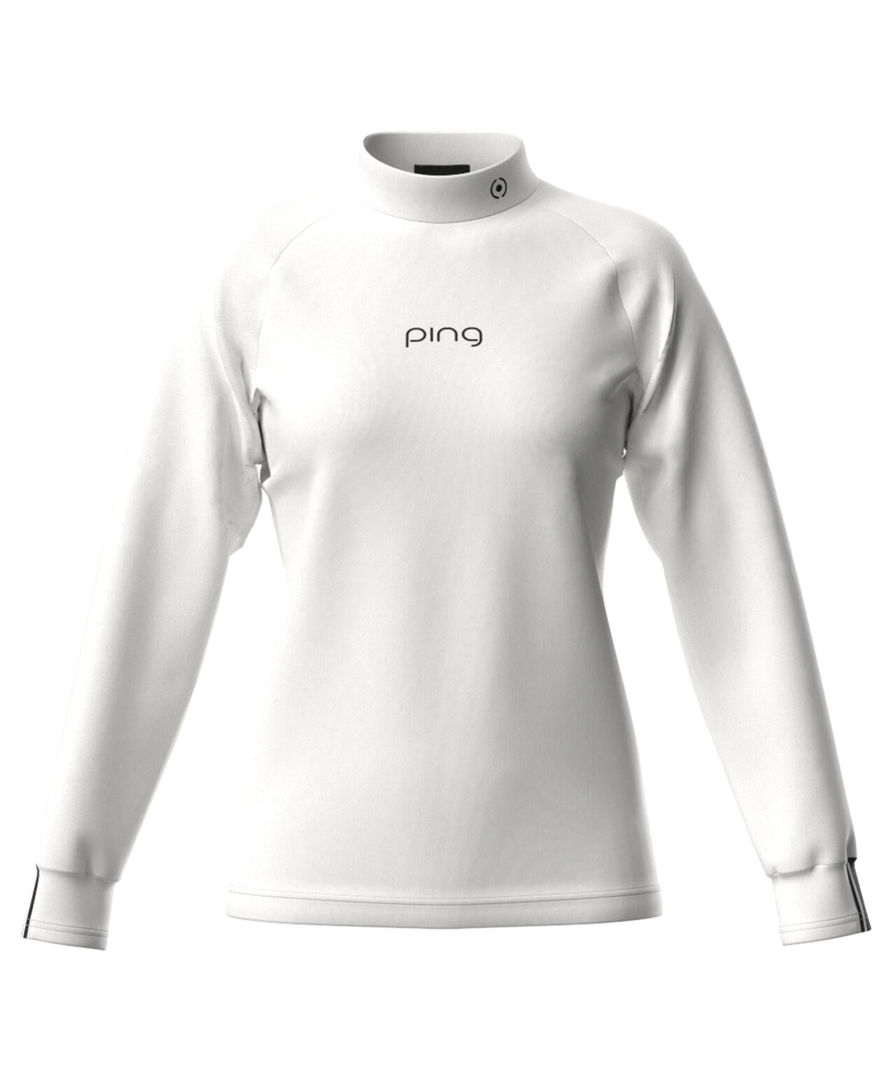 【PING APPAREL】サーモソーラー バックカノコ長袖ハイネックカットソー <GOLD> (LADIES)