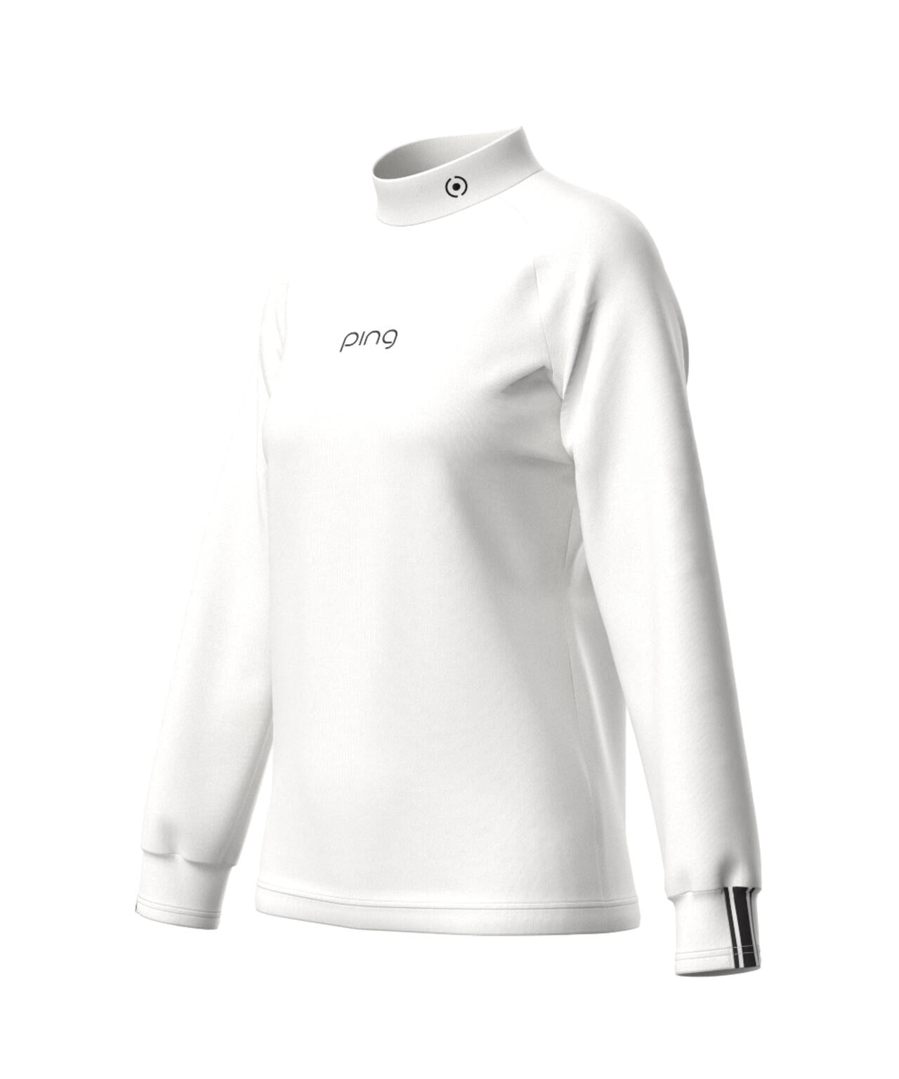 【PING APPAREL】サーモソーラー バックカノコ長袖ハイネックカットソー <GOLD> (LADIES)