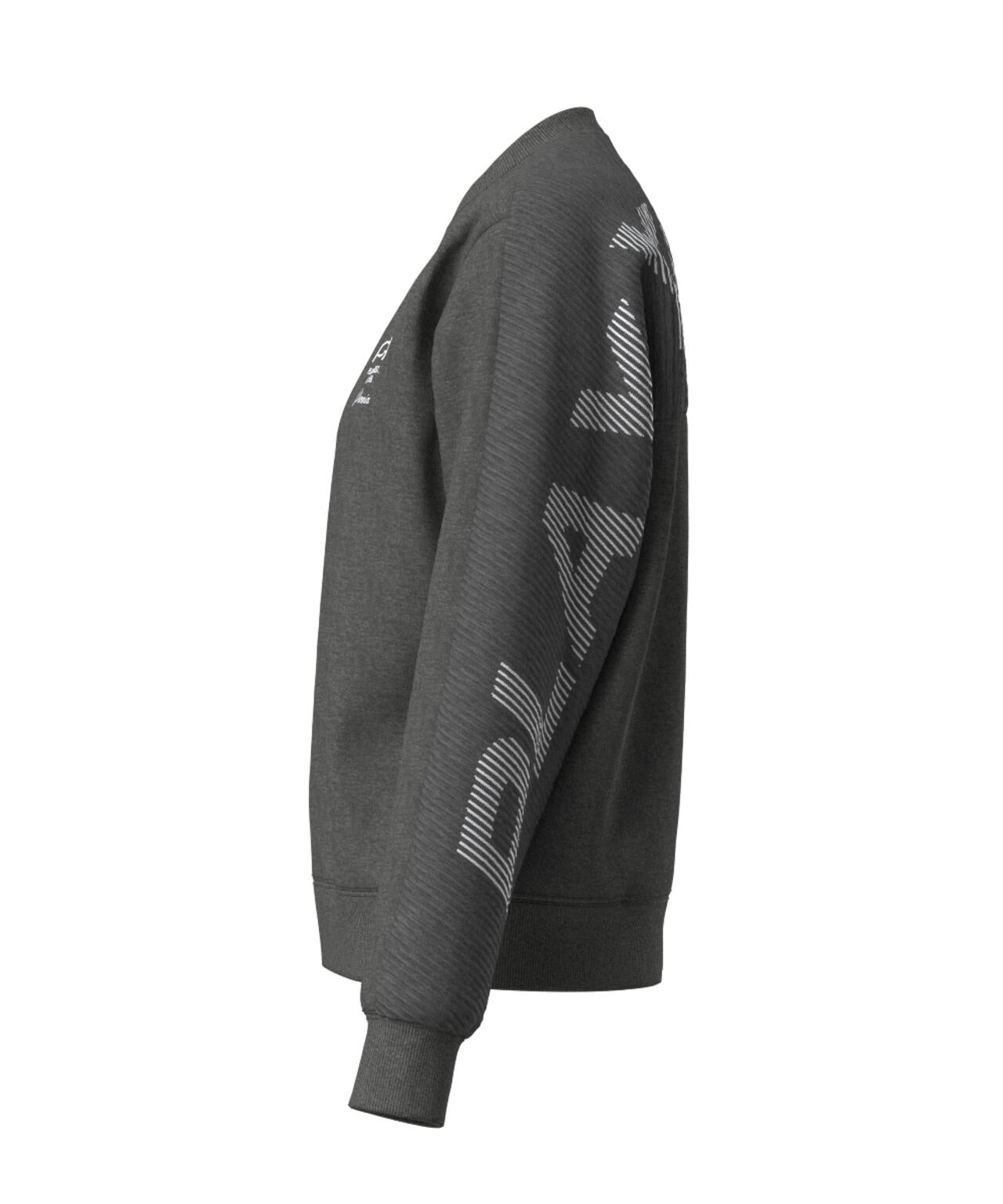 【PING APPAREL】ジャガードニット/カットソー リップルロゴクルーネックニット <GOLD> (LADIES)