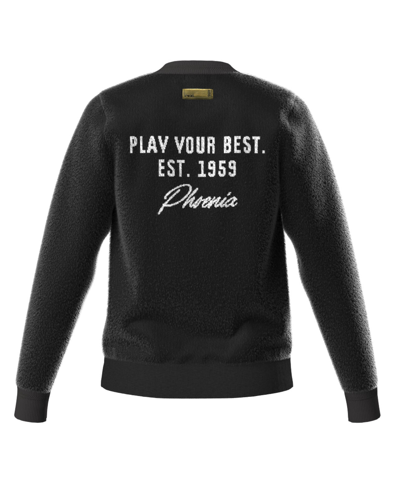 【PING APPAREL】pingジャカード モールニットクルーネックニットプルオーバー <GOLD> (LADIES)