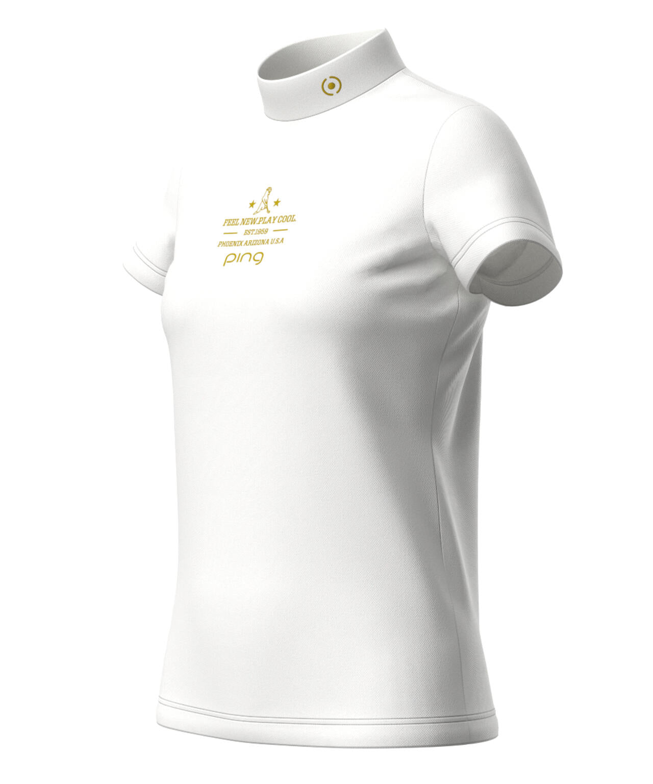 【PING APPAREL】デニムライクニット/カノコ レイヤードツインニット <LADIES LINE> (LADIES)