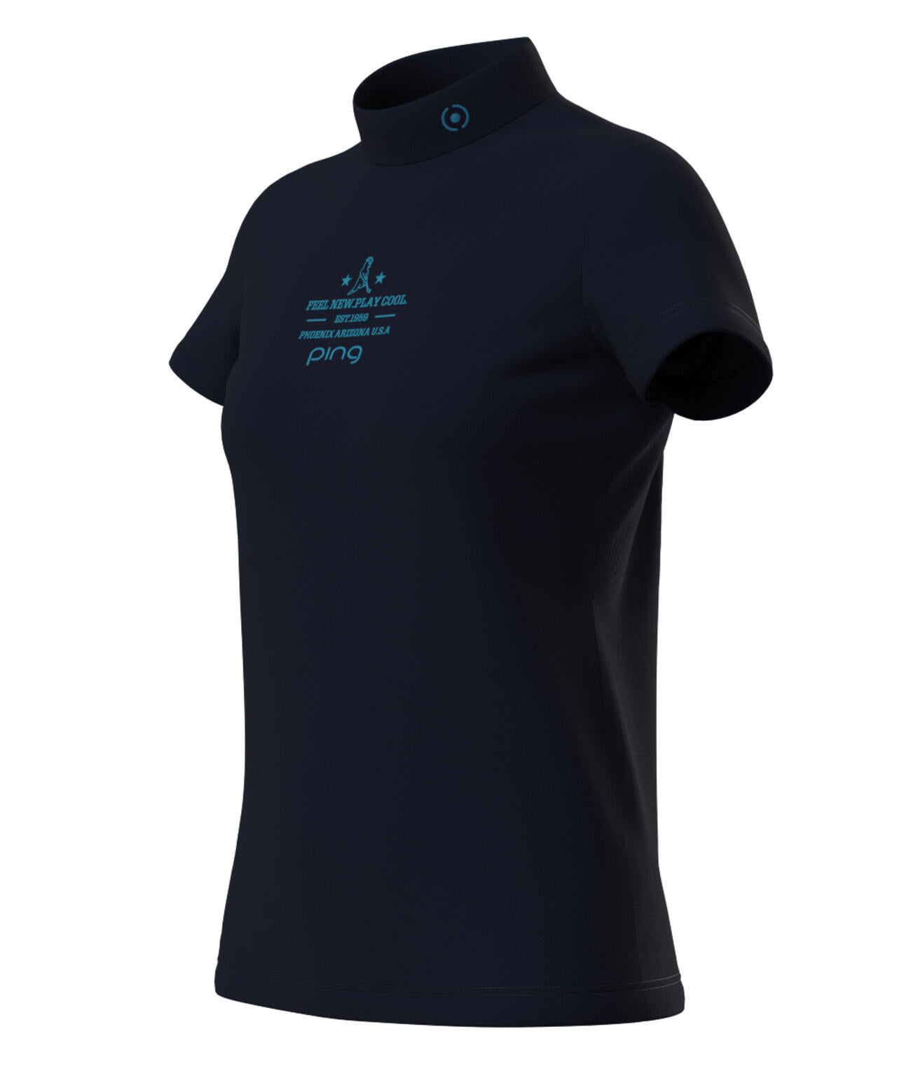 【PING APPAREL】デニムライクニット/カノコ レイヤードツインニット <LADIES LINE> (LADIES)