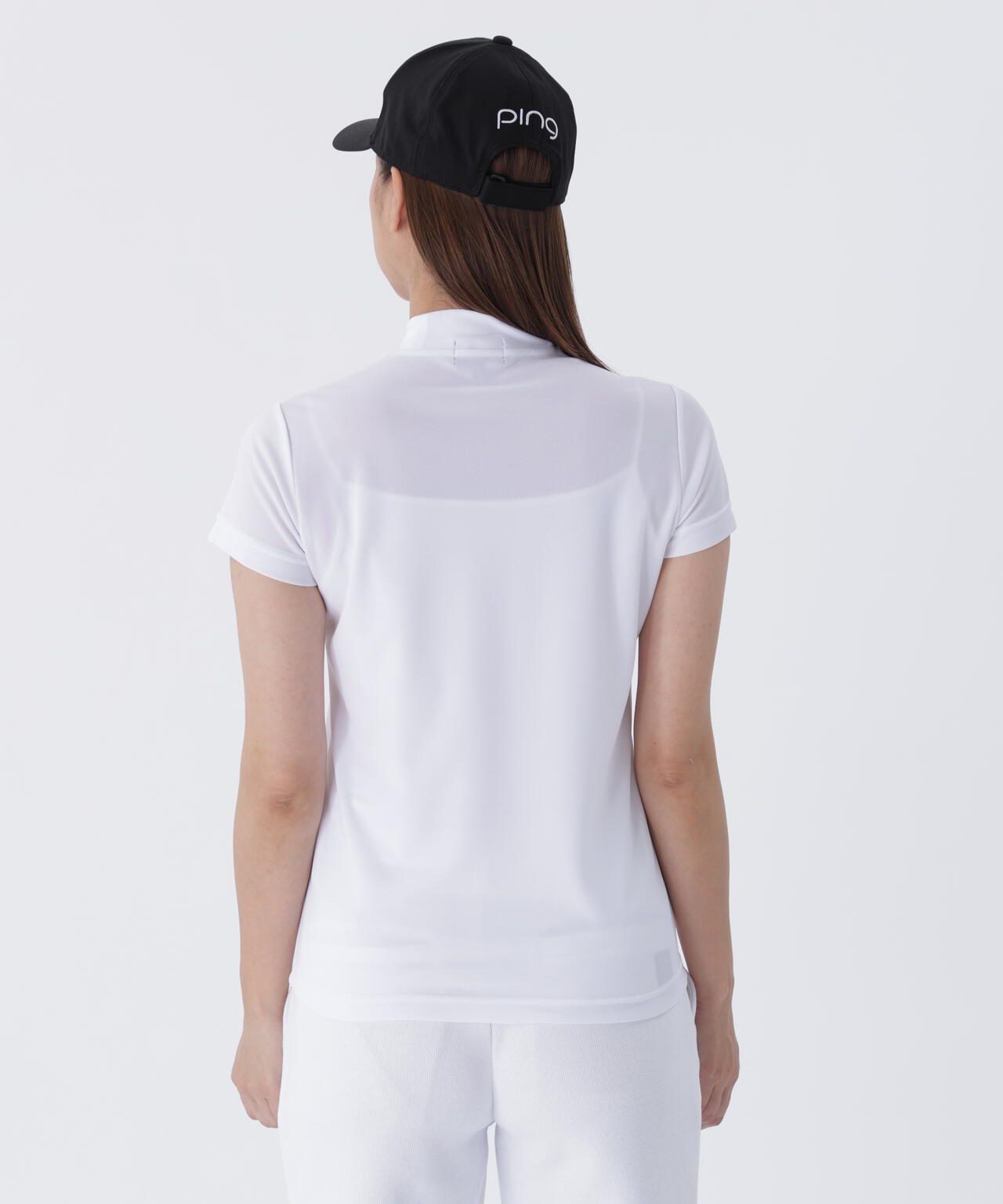 【PING APPAREL】デニムライクニット/カノコ レイヤードツインニット <LADIES LINE> (LADIES)