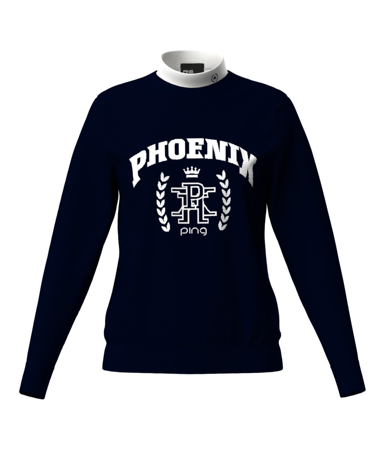 【PING APPAREL】デニムライクニット/カノコ レイヤードツインニット <LADIES LINE> (LADIES)