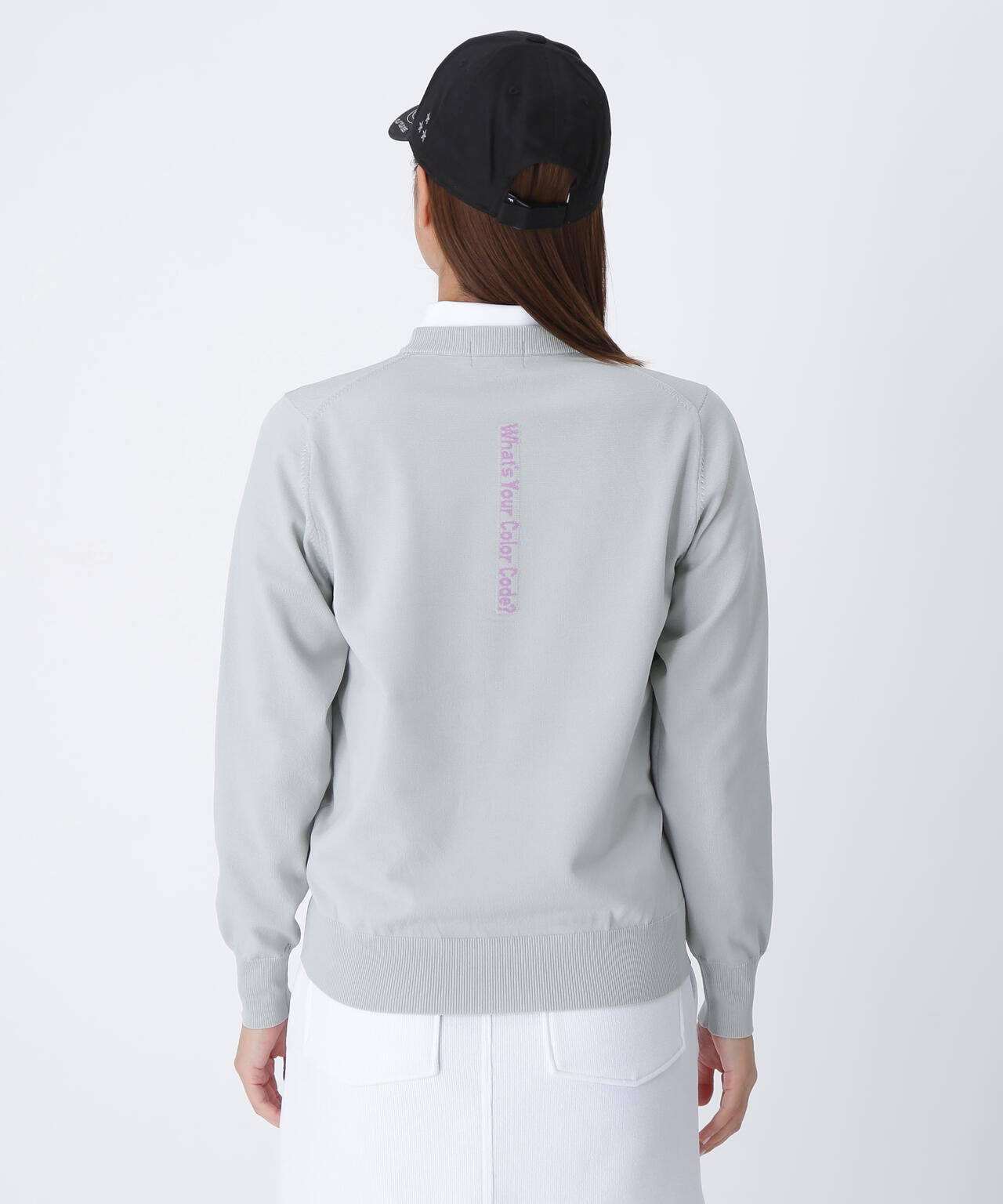 【PING APPAREL】10カラークルーネックニットプルオーバー <LADIES LINE> (LADIES)