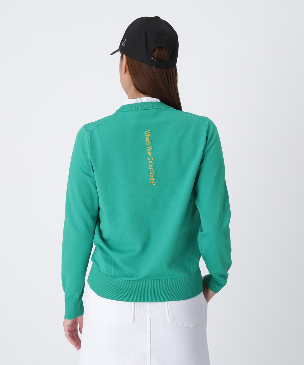 【PING APPAREL】10カラークルーネックニットプルオーバー <LADIES LINE> (LADIES)