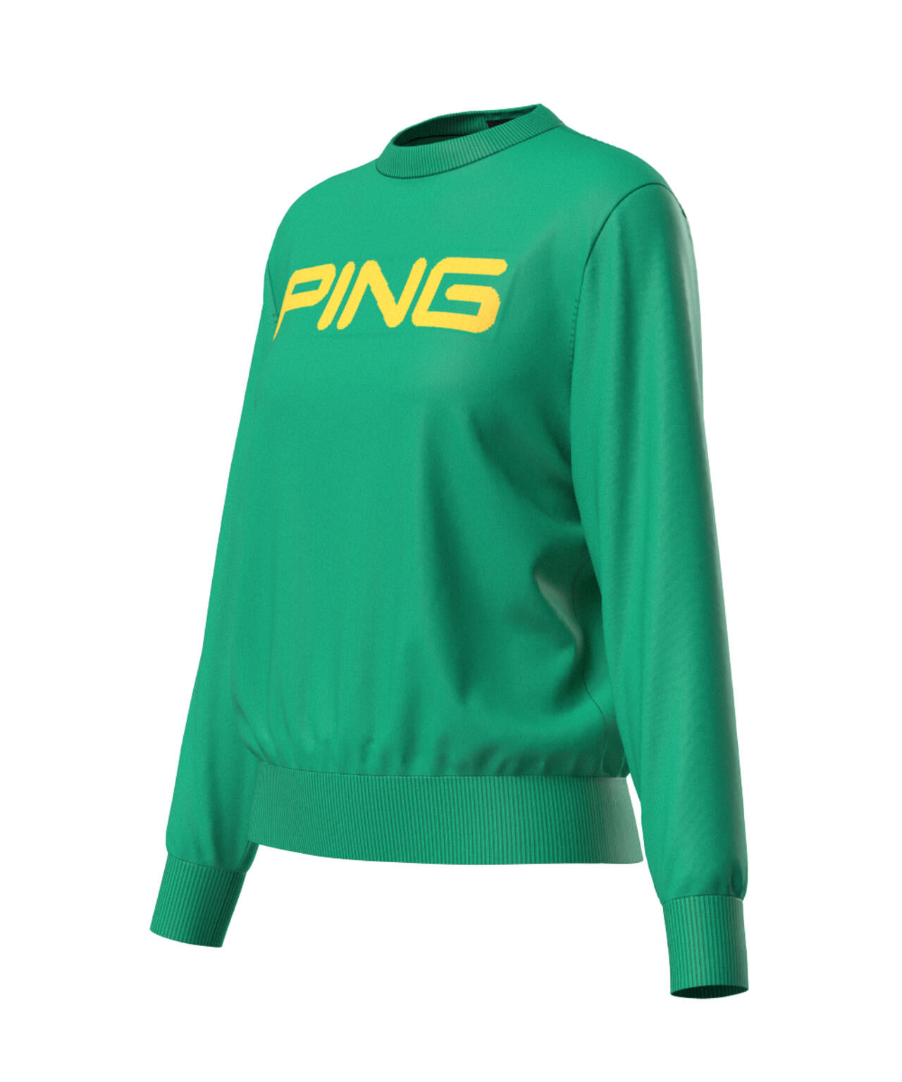 【PING APPAREL】10カラークルーネックニットプルオーバー <LADIES LINE> (LADIES)