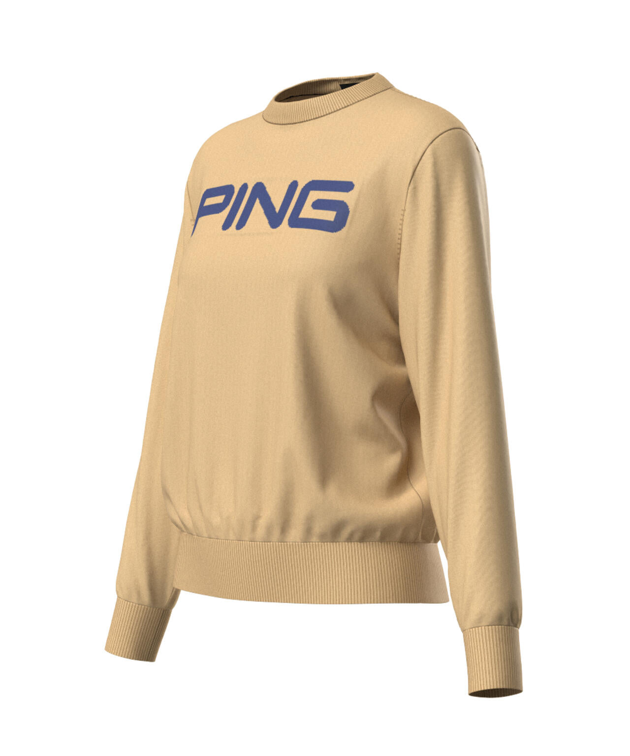 【PING APPAREL】10カラークルーネックニットプルオーバー <LADIES LINE> (LADIES)