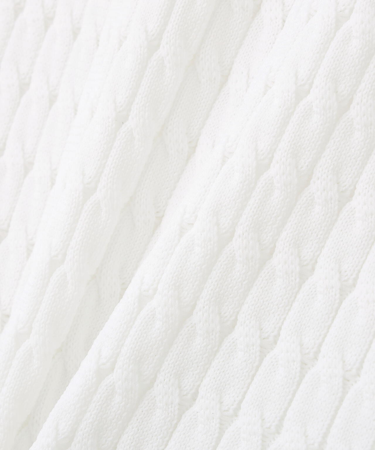 【PING APPAREL】ケーブル半袖ポロニット <GOLD> (LADIES)