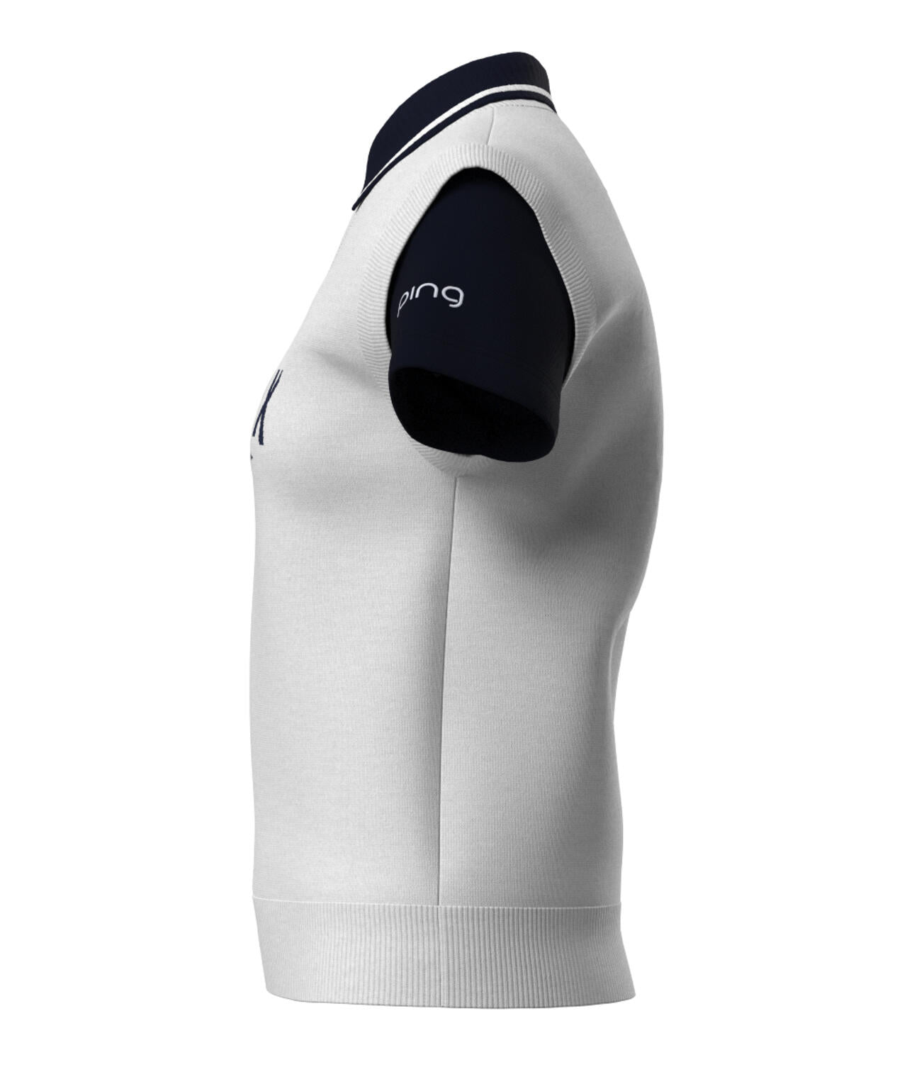 【PING APPAREL】デニムライクニット/カノコ レイヤードツインニット <LADIES LINE> (LADIES)