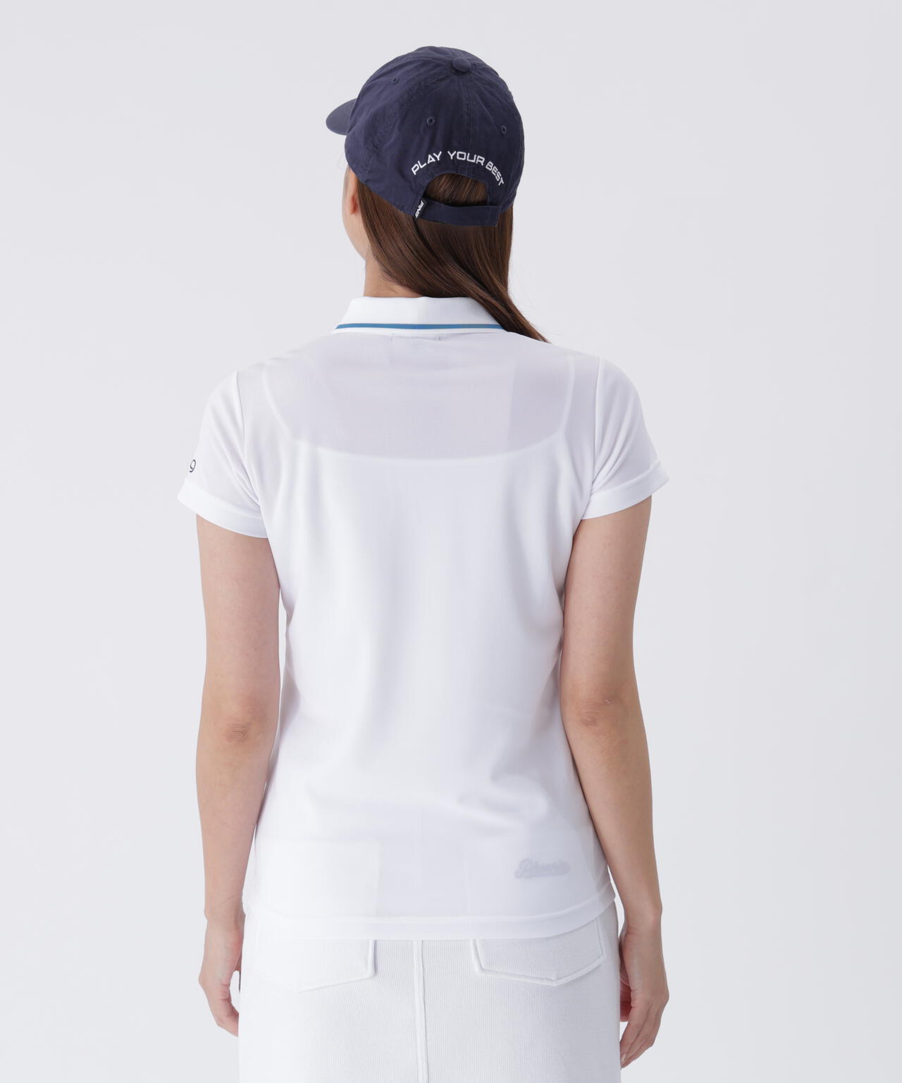 【PING APPAREL】デニムライクニット/カノコ レイヤードツインニット <LADIES LINE> (LADIES)