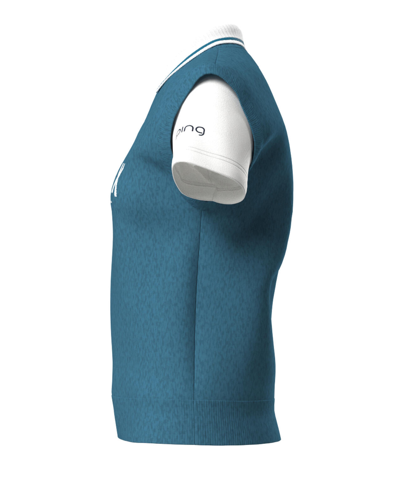 【PING APPAREL】デニムライクニット/カノコ レイヤードツインニット <LADIES LINE> (LADIES)