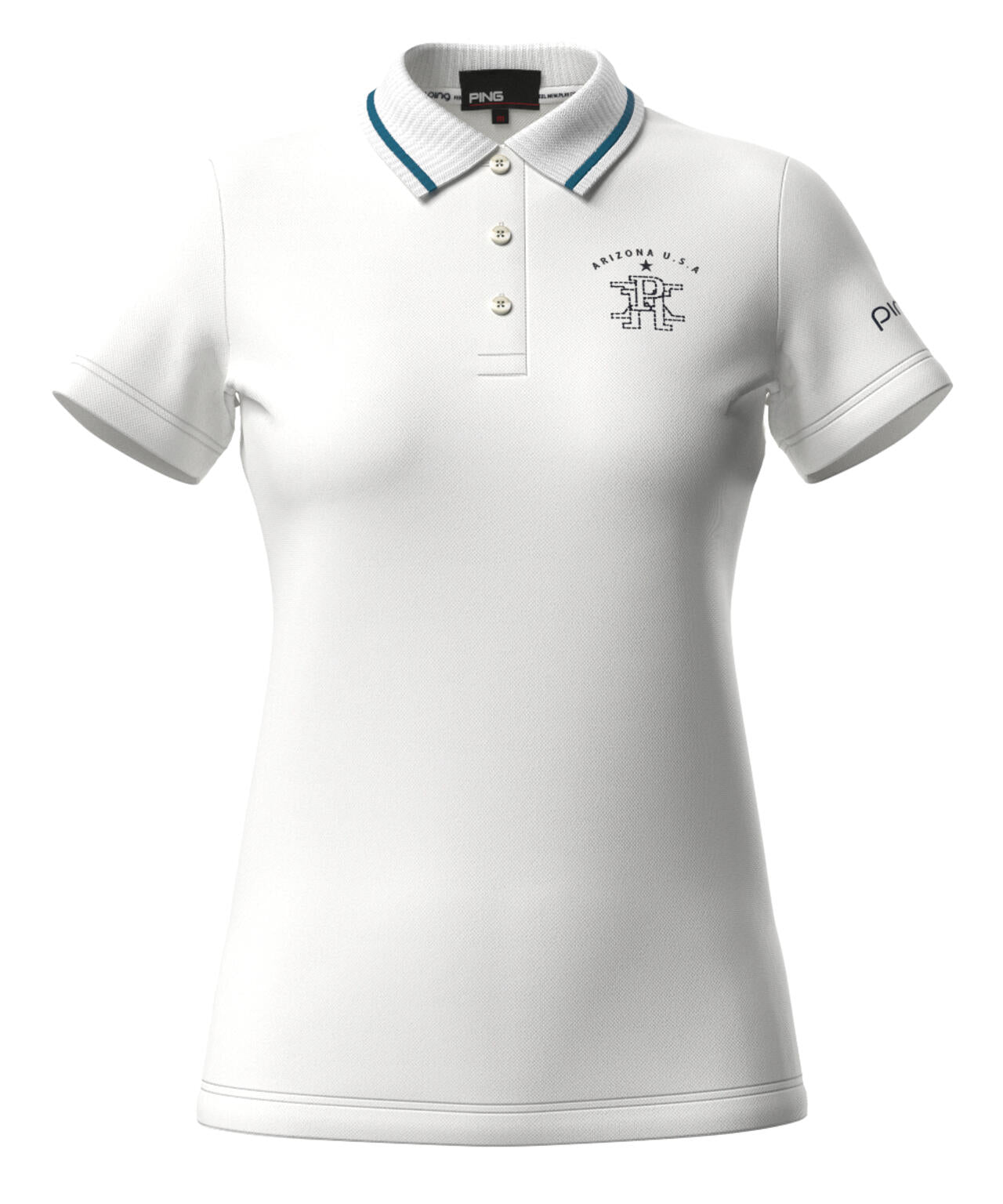 【PING APPAREL】デニムライクニット/カノコ レイヤードツインニット <LADIES LINE> (LADIES)