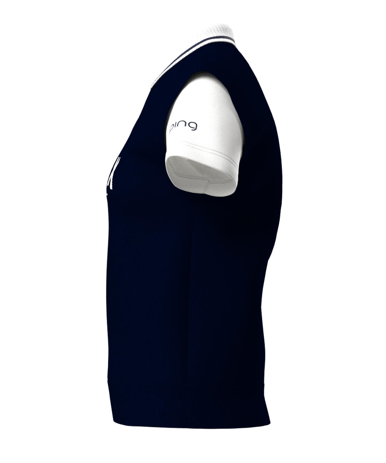 【PING APPAREL】デニムライクニット/カノコ レイヤードツインニット <LADIES LINE> (LADIES)