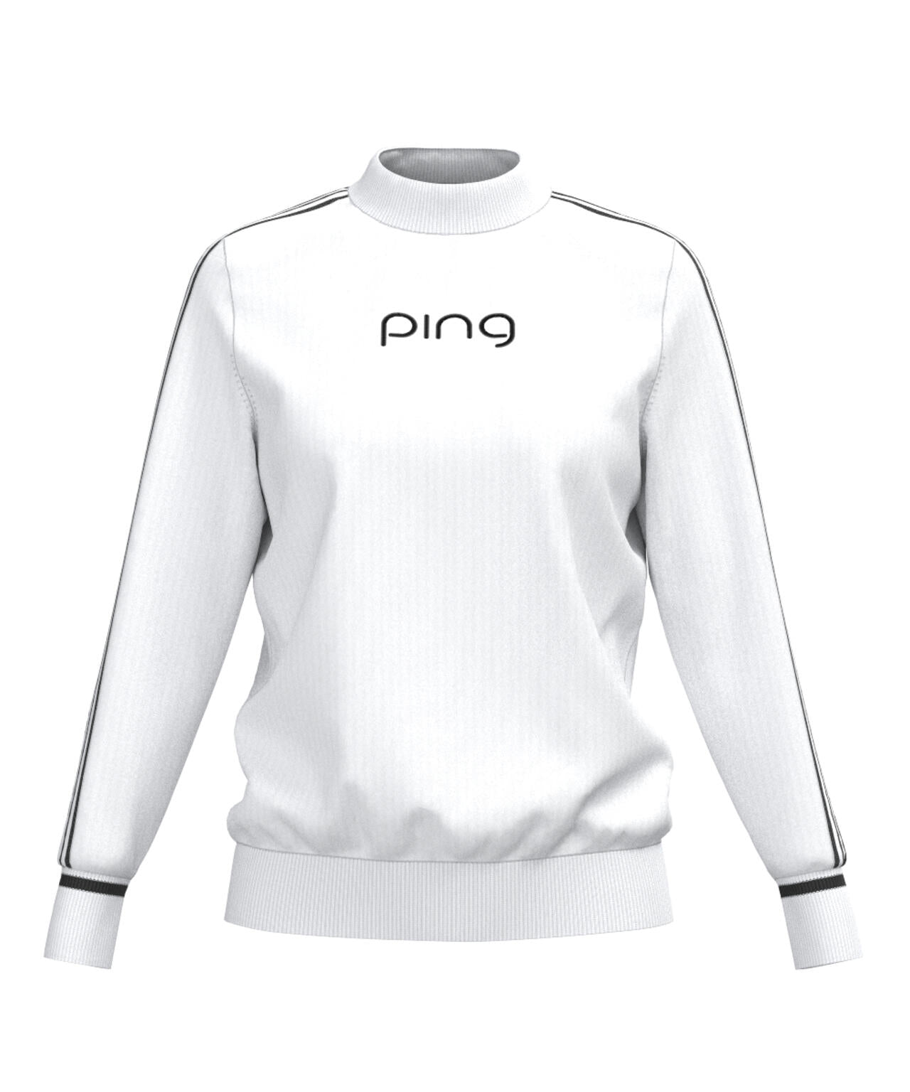 【PING APPAREL】ロゴジャカードハイネックニット <LADIES LINE> (LADIES)