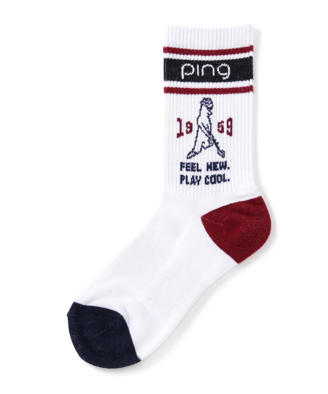 【PING APPAREL】ミドルソックス <LADIES LINE> (LADIES)