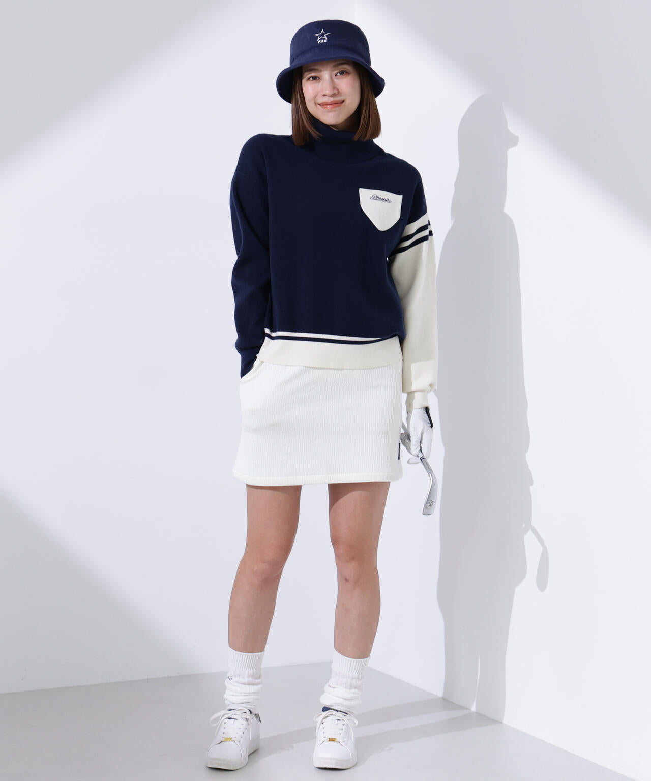 【PING APPAREL】フリースエンボス柄ハット <LADIES LINE> (LADIES)