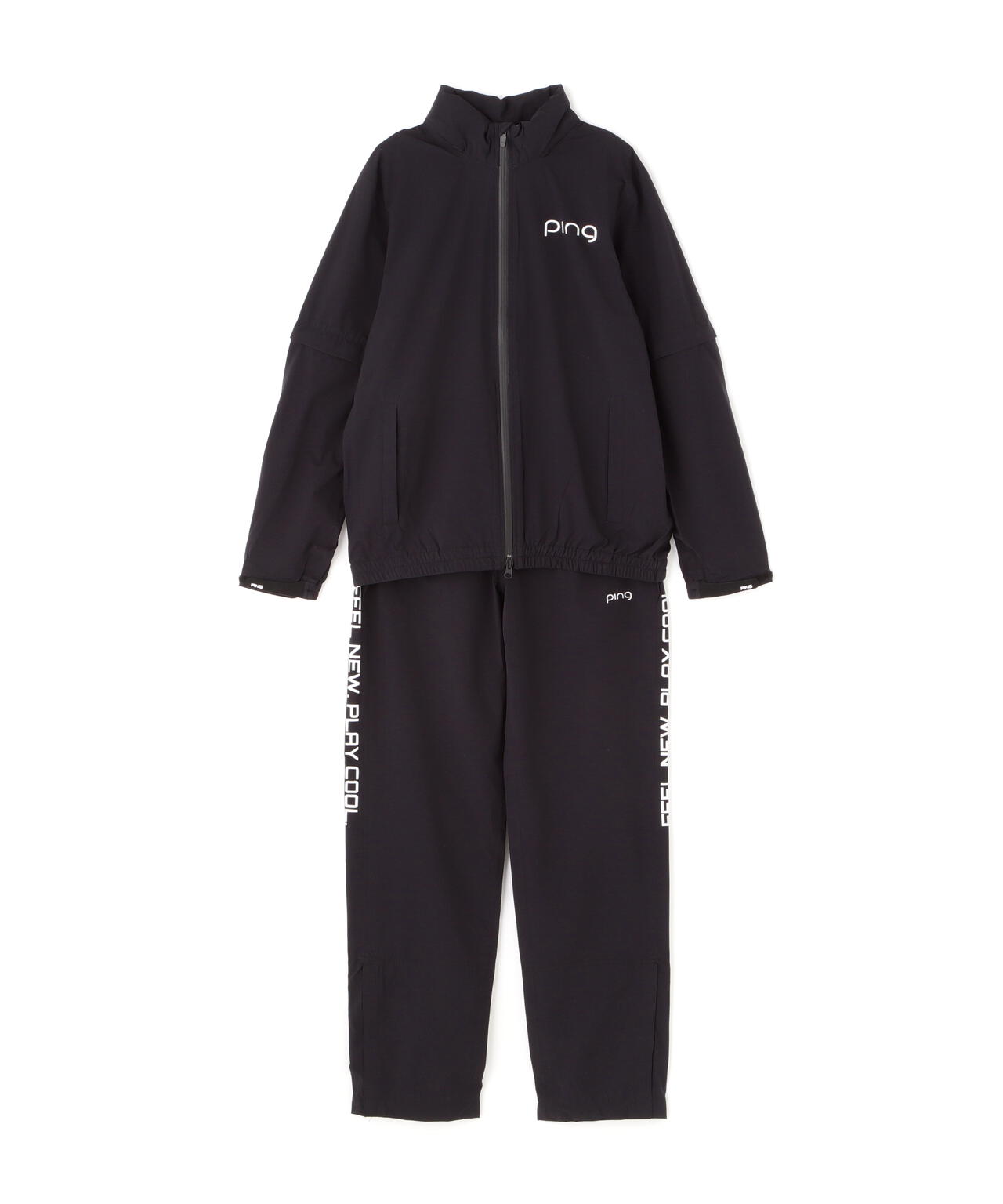 【PING APPAREL】ダーミザクスレインウェアトップ&ボトムセット <GOLD> (LADIES)