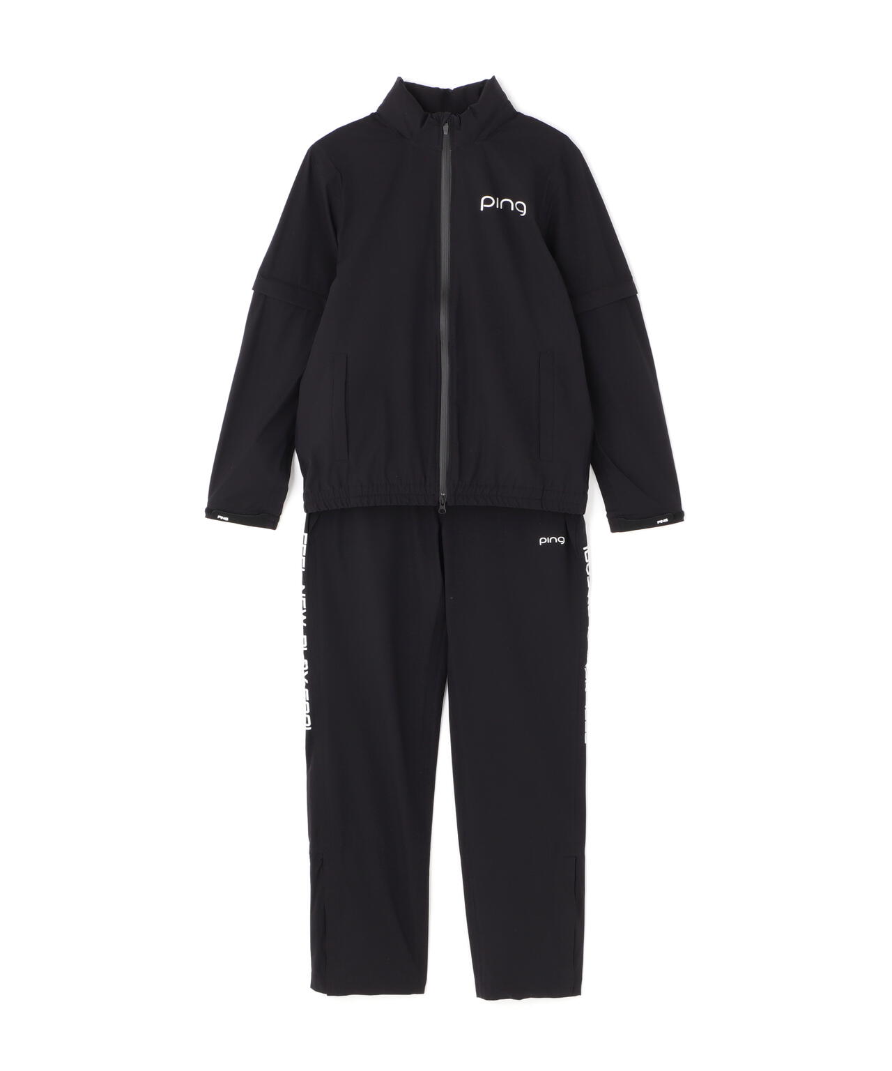 【PING APPAREL】ダーミザクスレインウェアトップ&ボトムセット <GOLD> (LADIES)