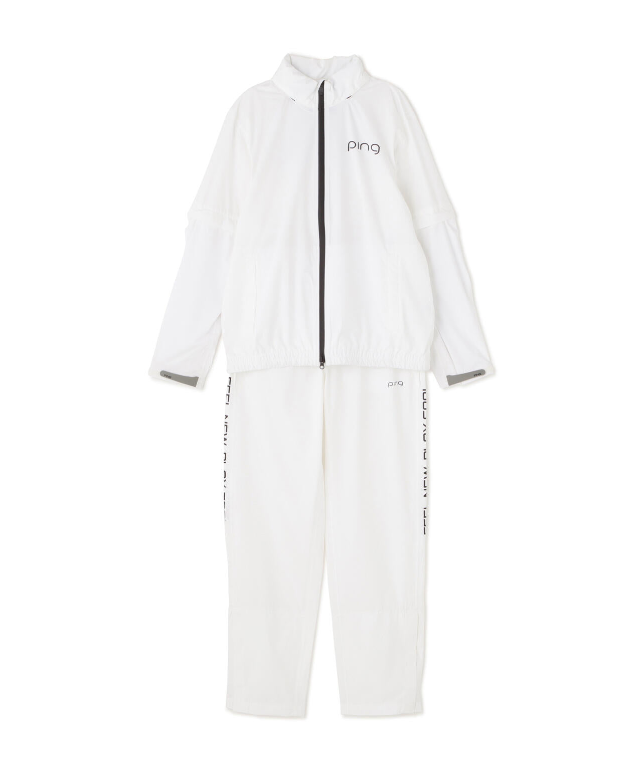 【PING APPAREL】ダーミザクスレインウェアトップ&ボトムセット <GOLD> (LADIES)