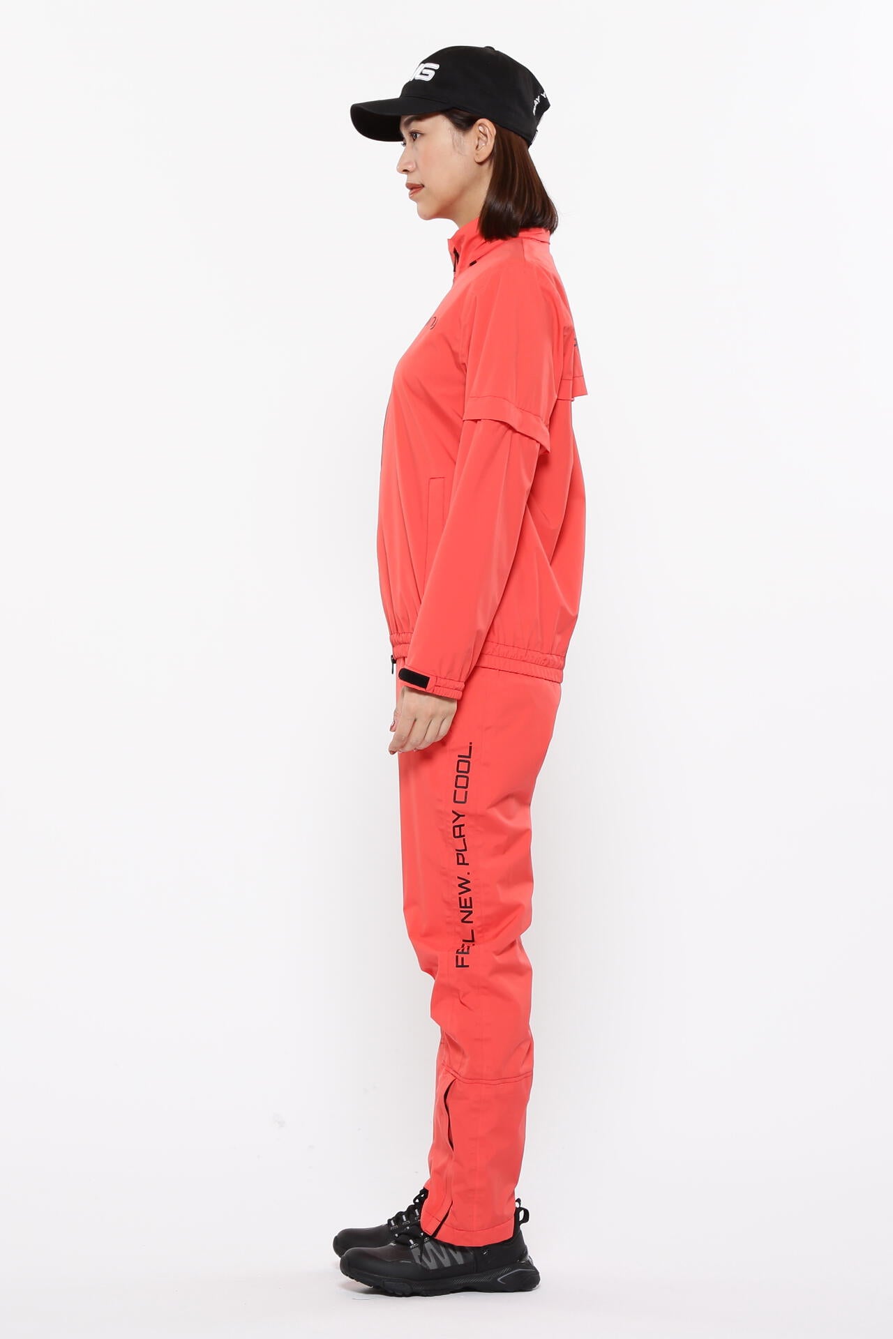 【PING APPAREL】ダーミザクスレインウェアトップ&ボトムセット <GOLD> (LADIES)