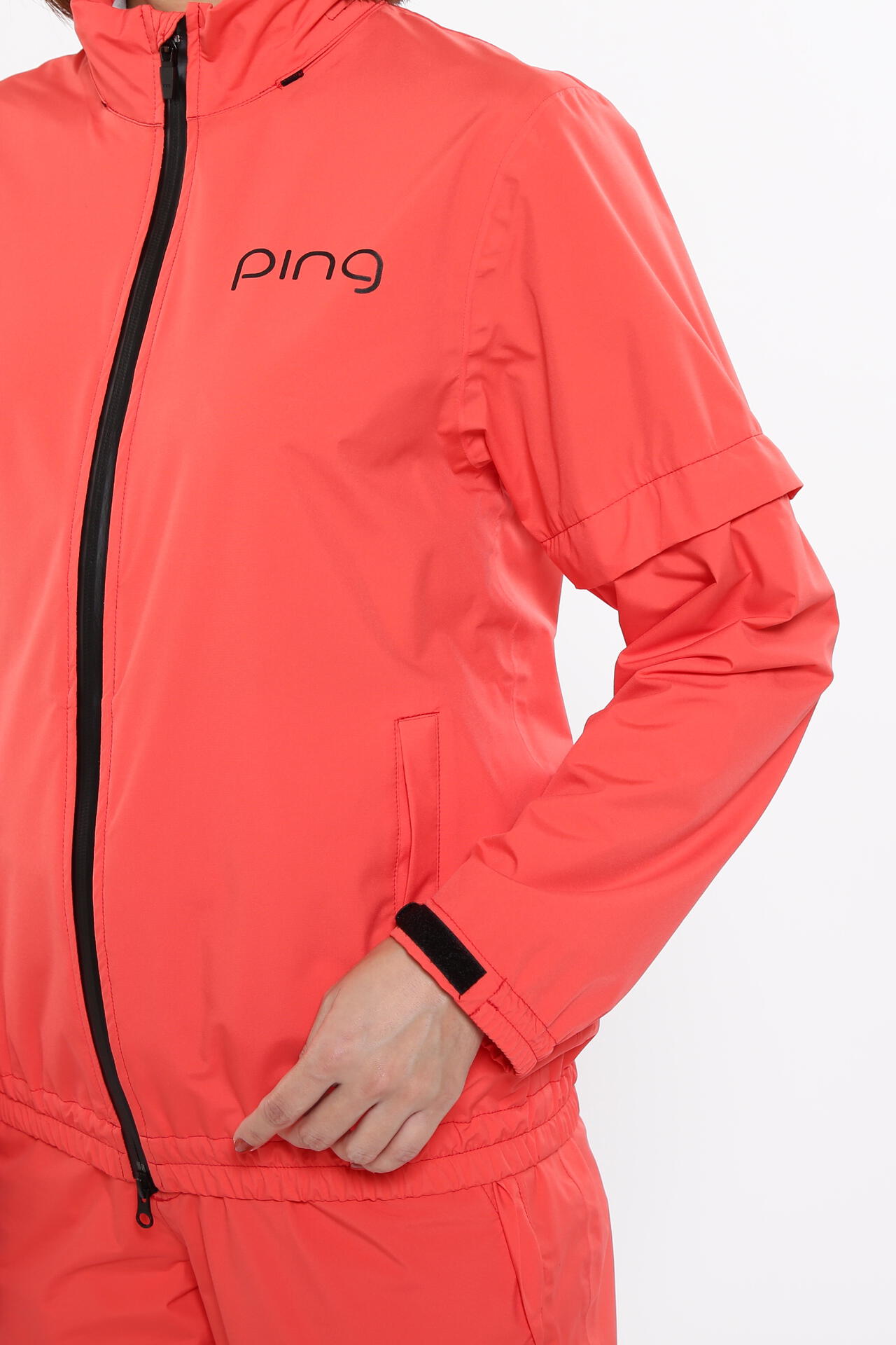 【PING APPAREL】ダーミザクスレインウェアトップ&ボトムセット <GOLD> (LADIES)