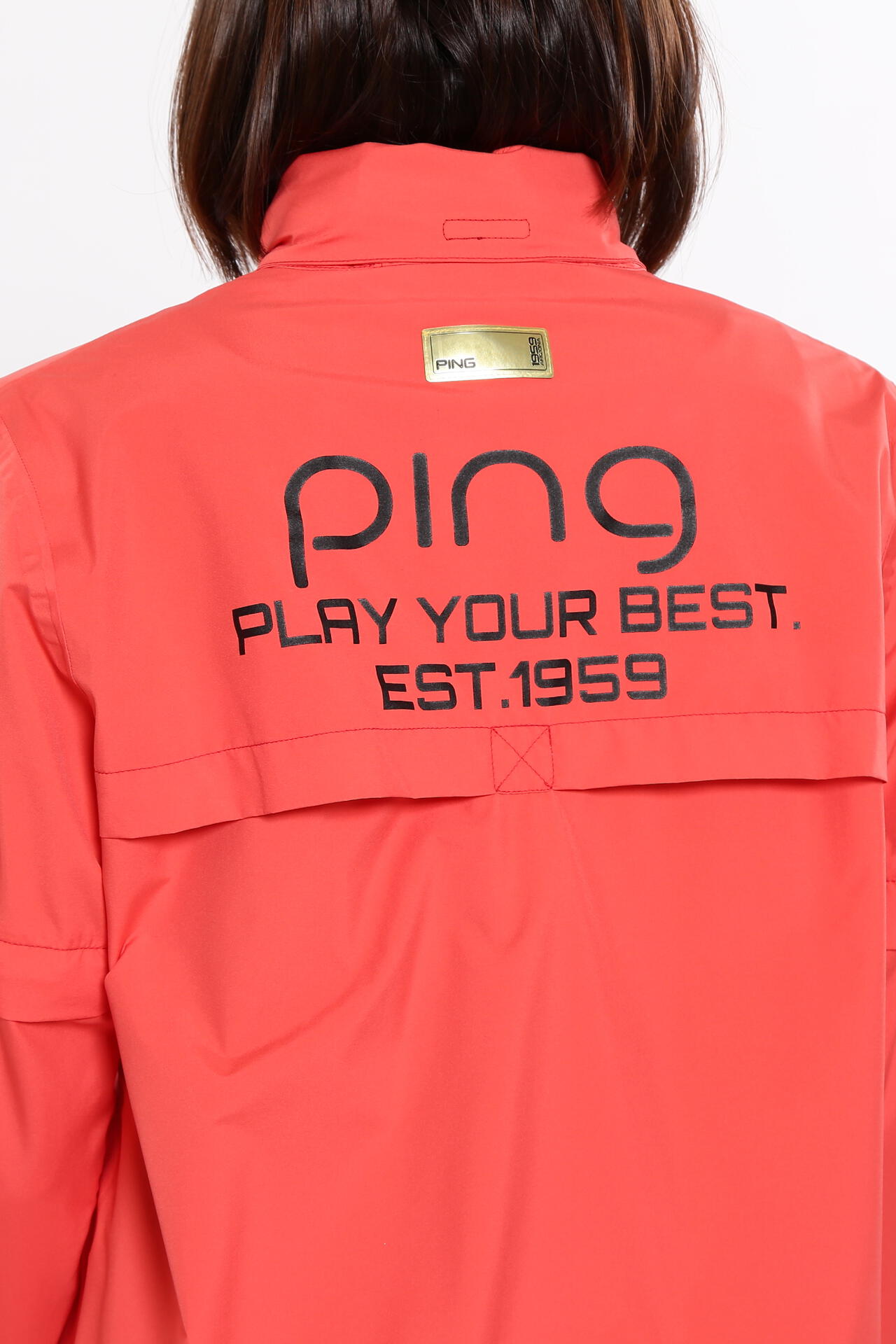 【PING APPAREL】ダーミザクスレインウェアトップ&ボトムセット <GOLD> (LADIES)