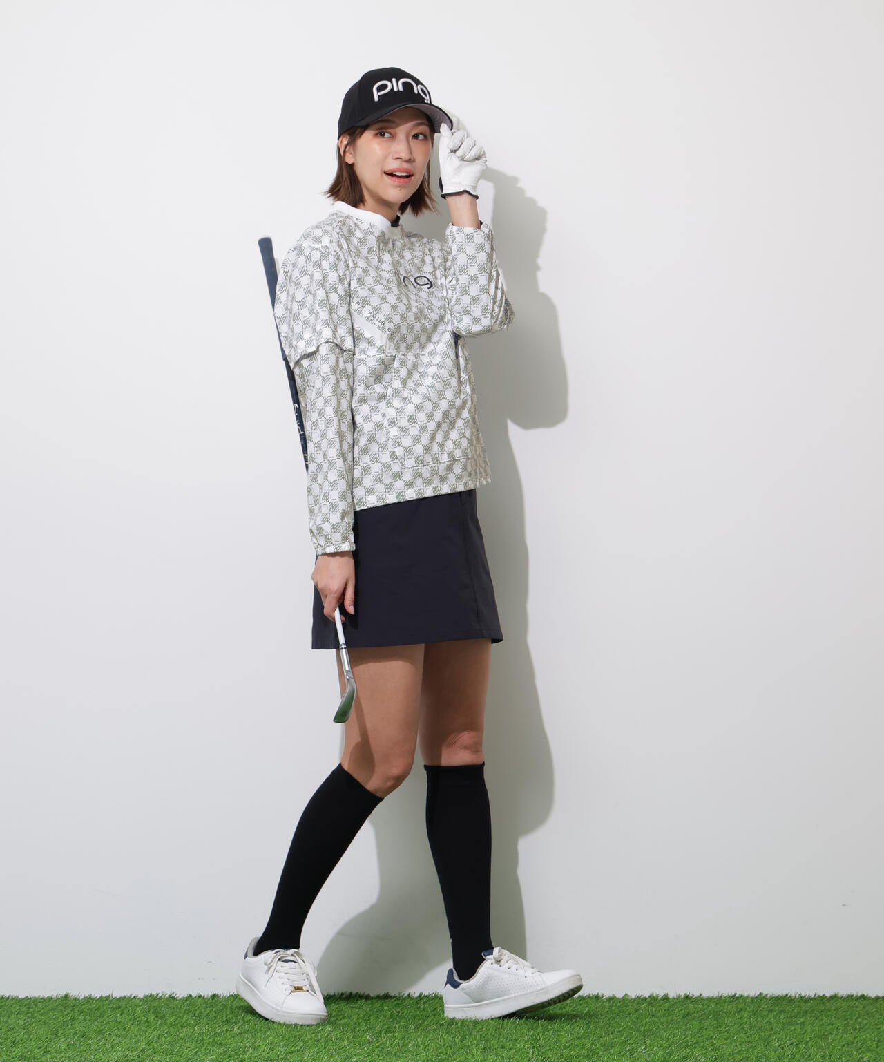 【PING APPAREL】リップストップ2WAYブルゾン <PERFORMANCE> (LADIES)