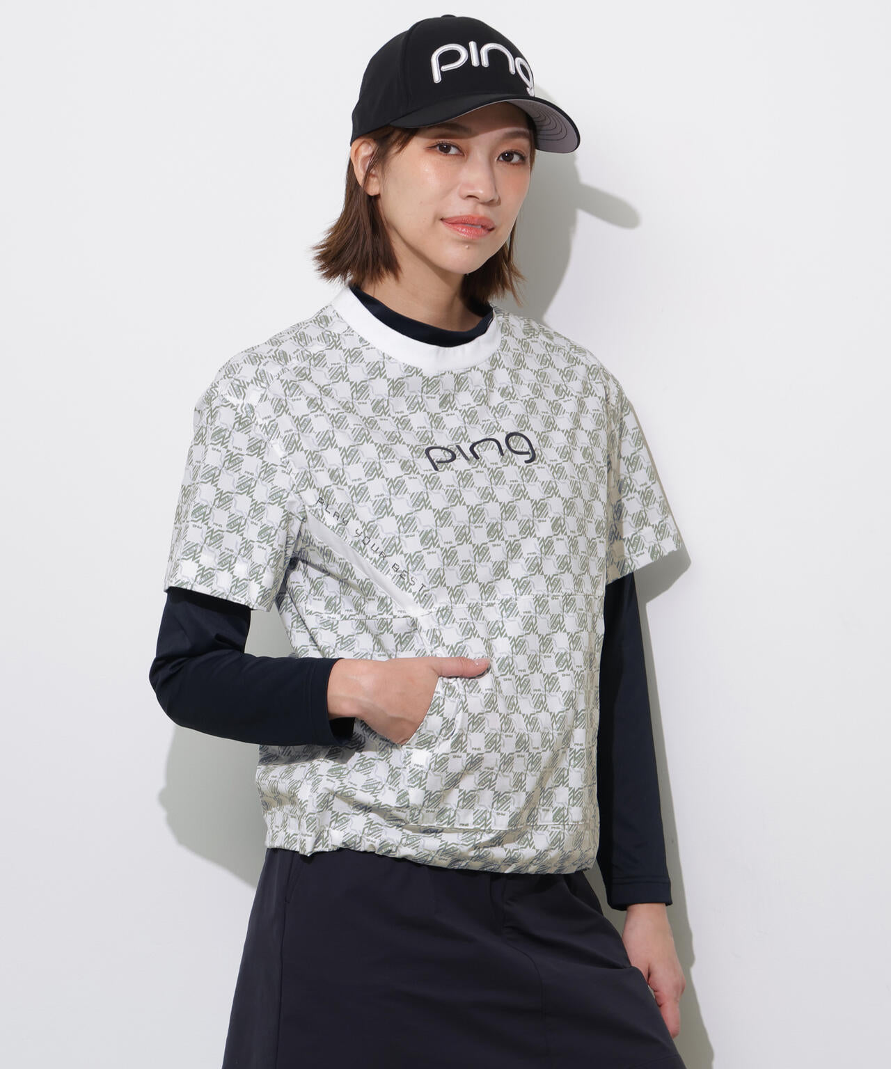 【PING APPAREL】リップストップ2WAYブルゾン <PERFORMANCE> (LADIES)