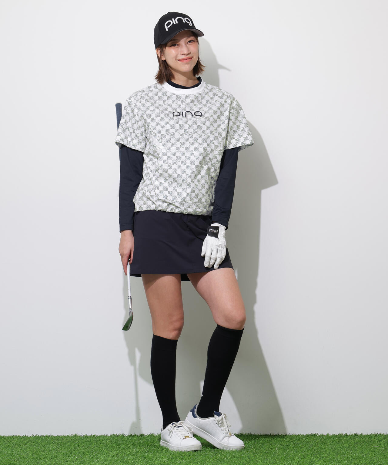 【PING APPAREL】リップストップ2WAYブルゾン <PERFORMANCE> (LADIES)