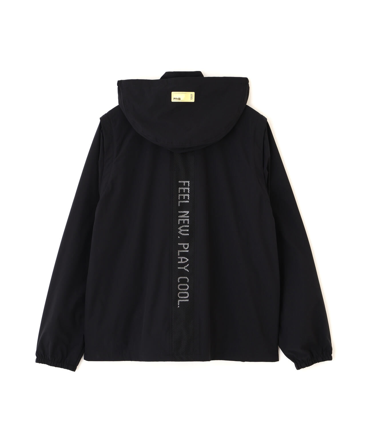 【PING APPAREL】3WAY撥水フルジップフーディーブルゾン <GOLD> (LADIES)