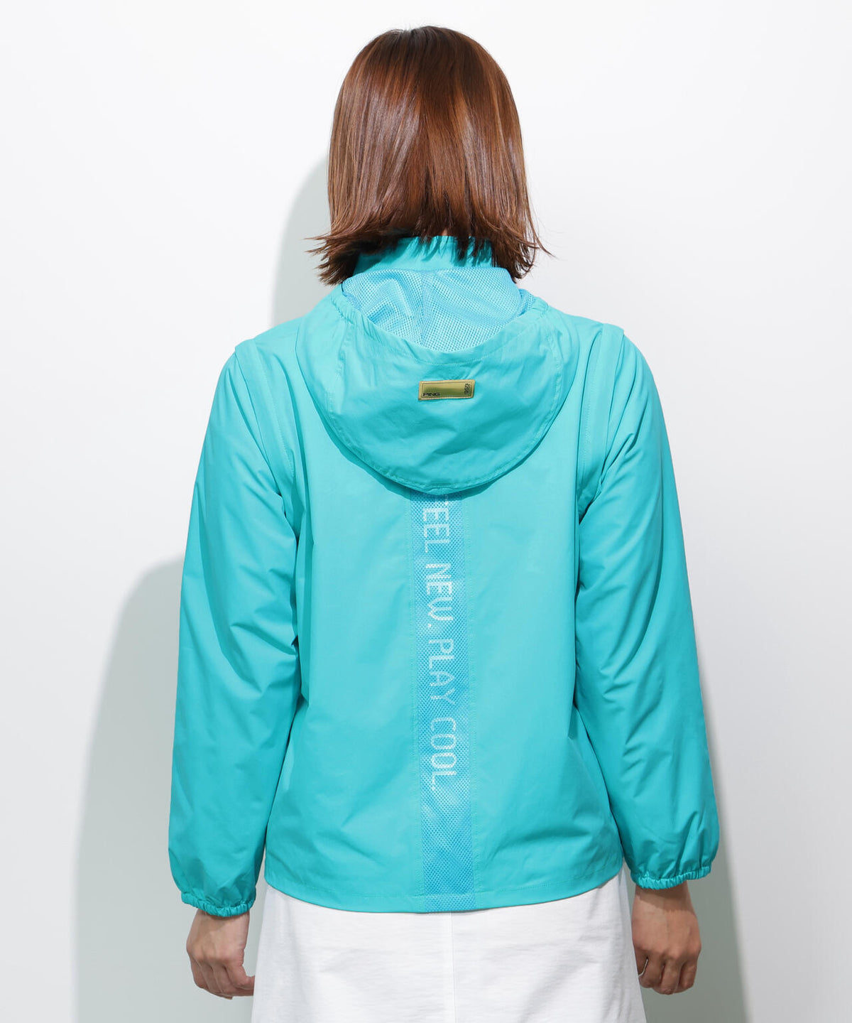 【PING APPAREL】3WAY撥水フルジップフーディーブルゾン <GOLD> (LADIES)