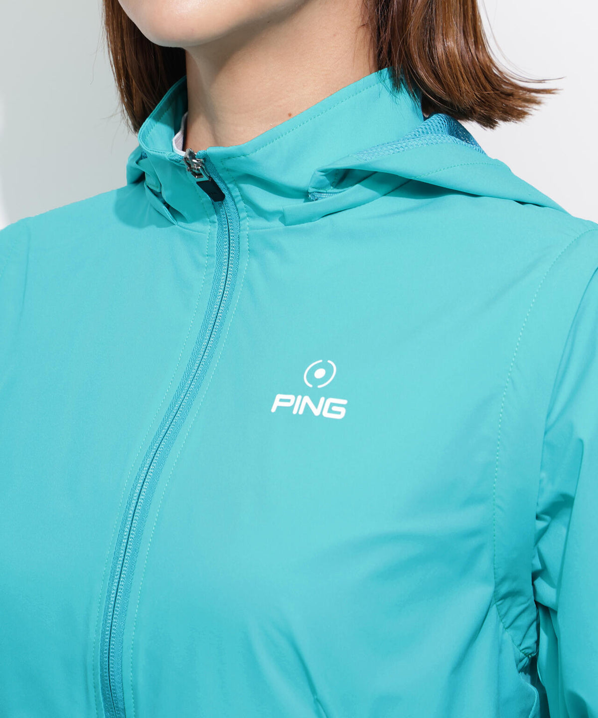 【PING APPAREL】3WAY撥水フルジップフーディーブルゾン <GOLD> (LADIES)