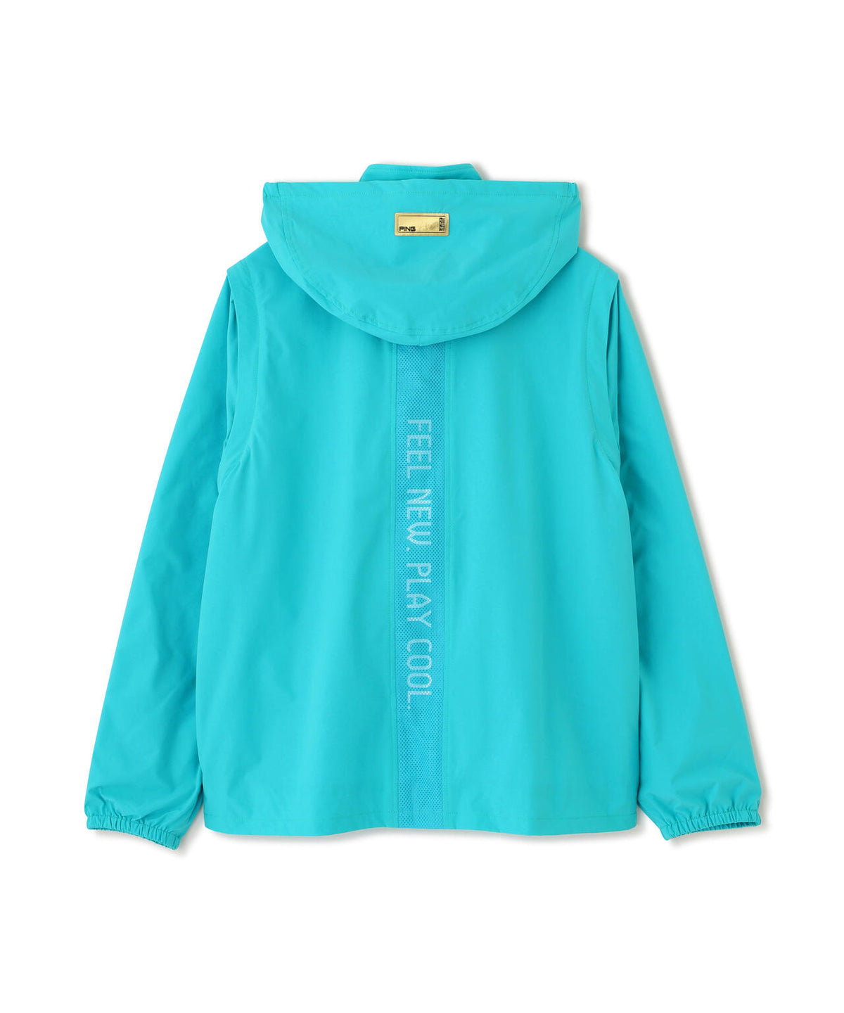 【PING APPAREL】3WAY撥水フルジップフーディーブルゾン <GOLD> (LADIES)