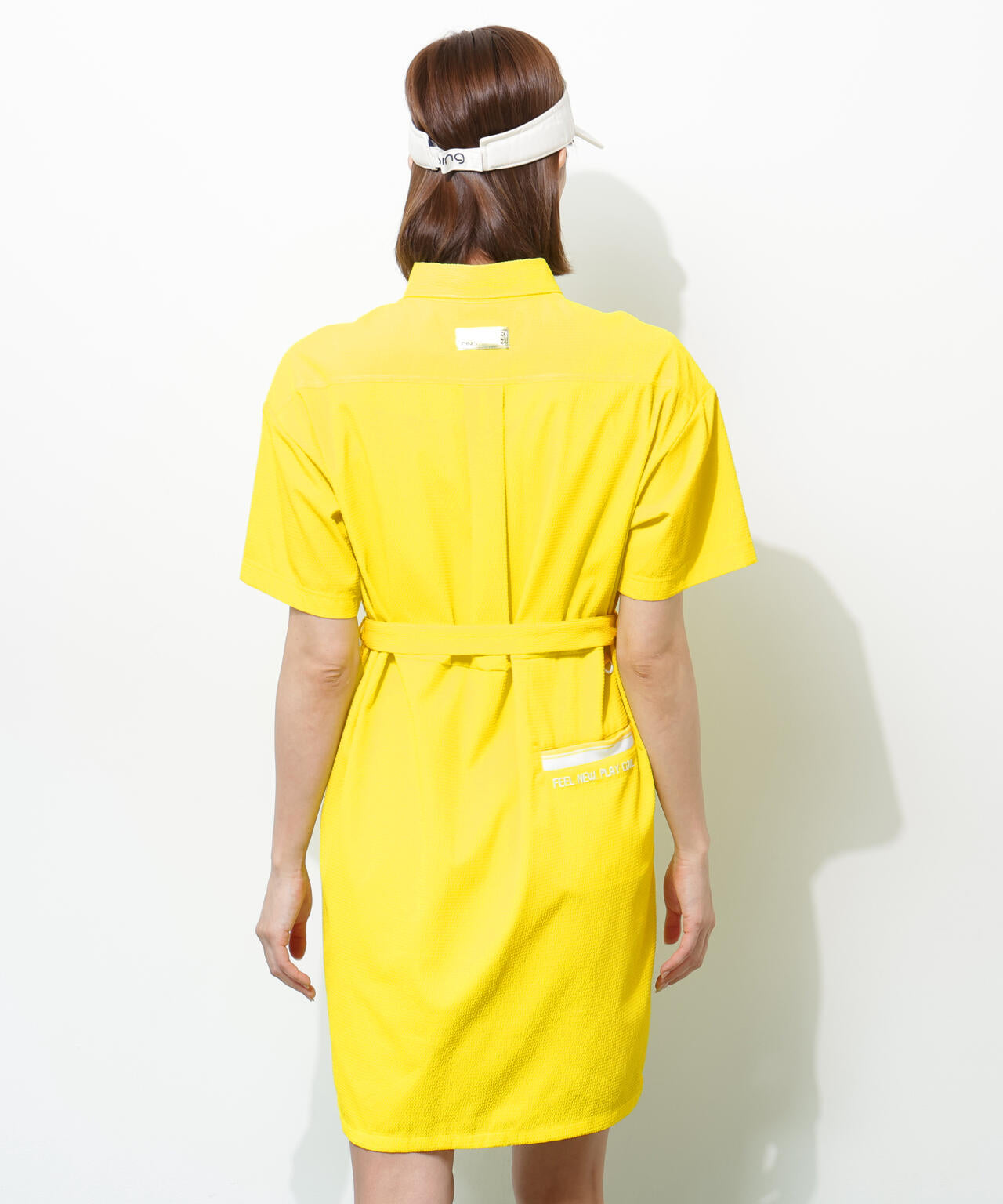 【PING APPAREL】全方向ストレッチサッカーワンピース <GOLD> (LADIES)